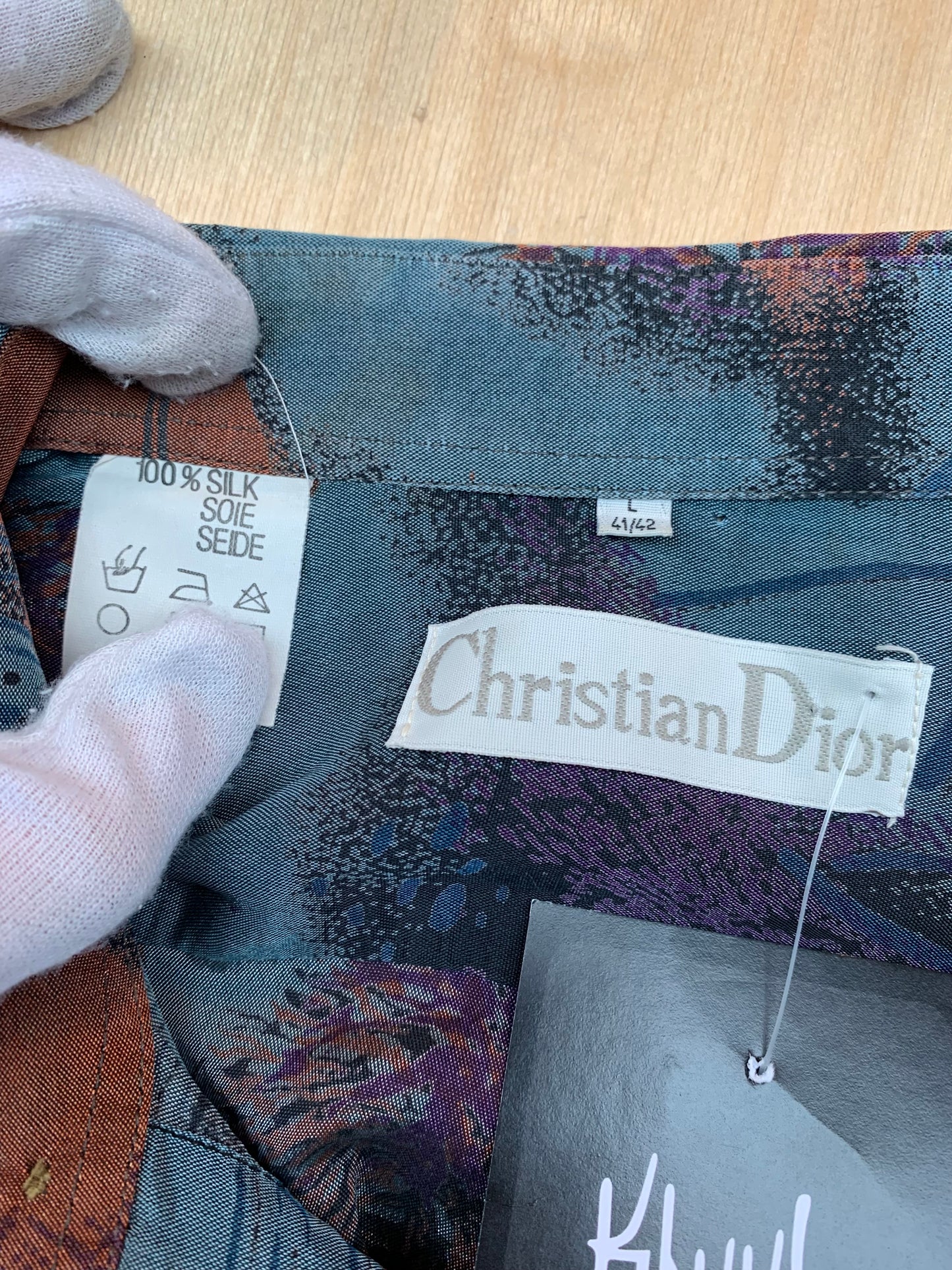 Christian Dior Vintage Silk Shirt