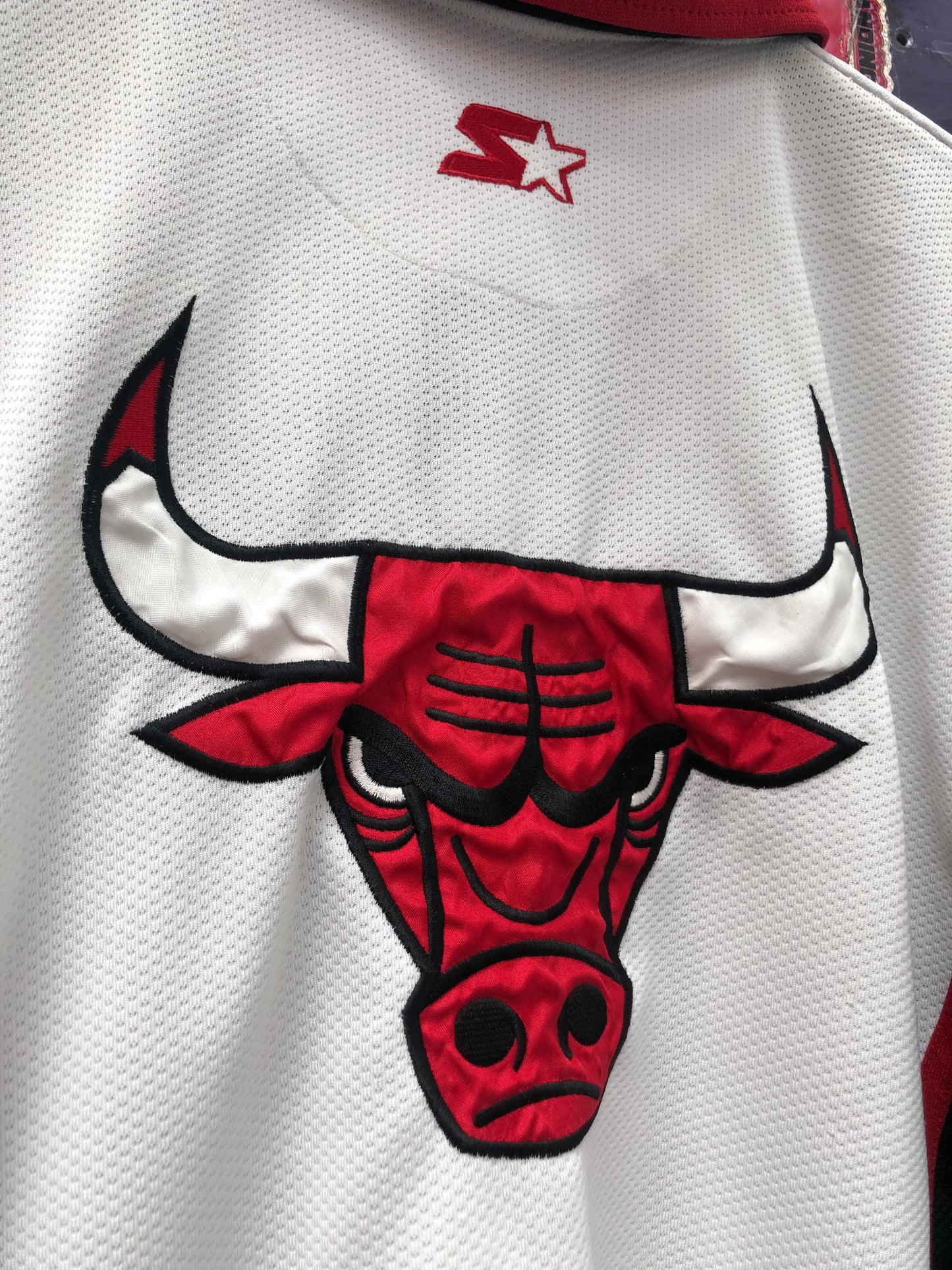Vintage Chicago Bulls Starter Button-Up Jersey Shirt