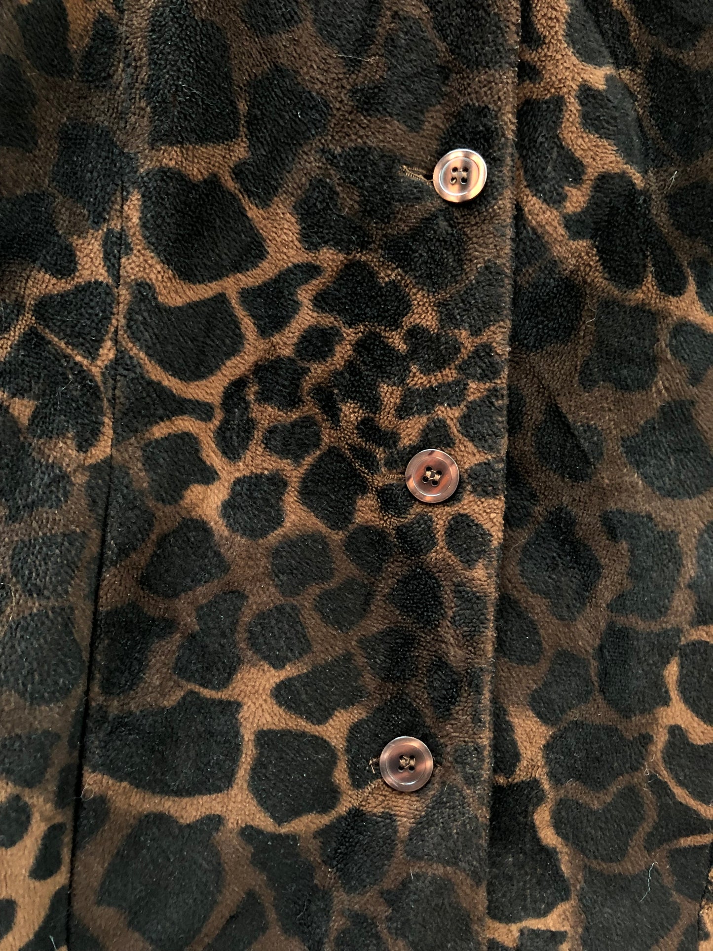 Lisa Campione Women’s M Animal Print Jacket