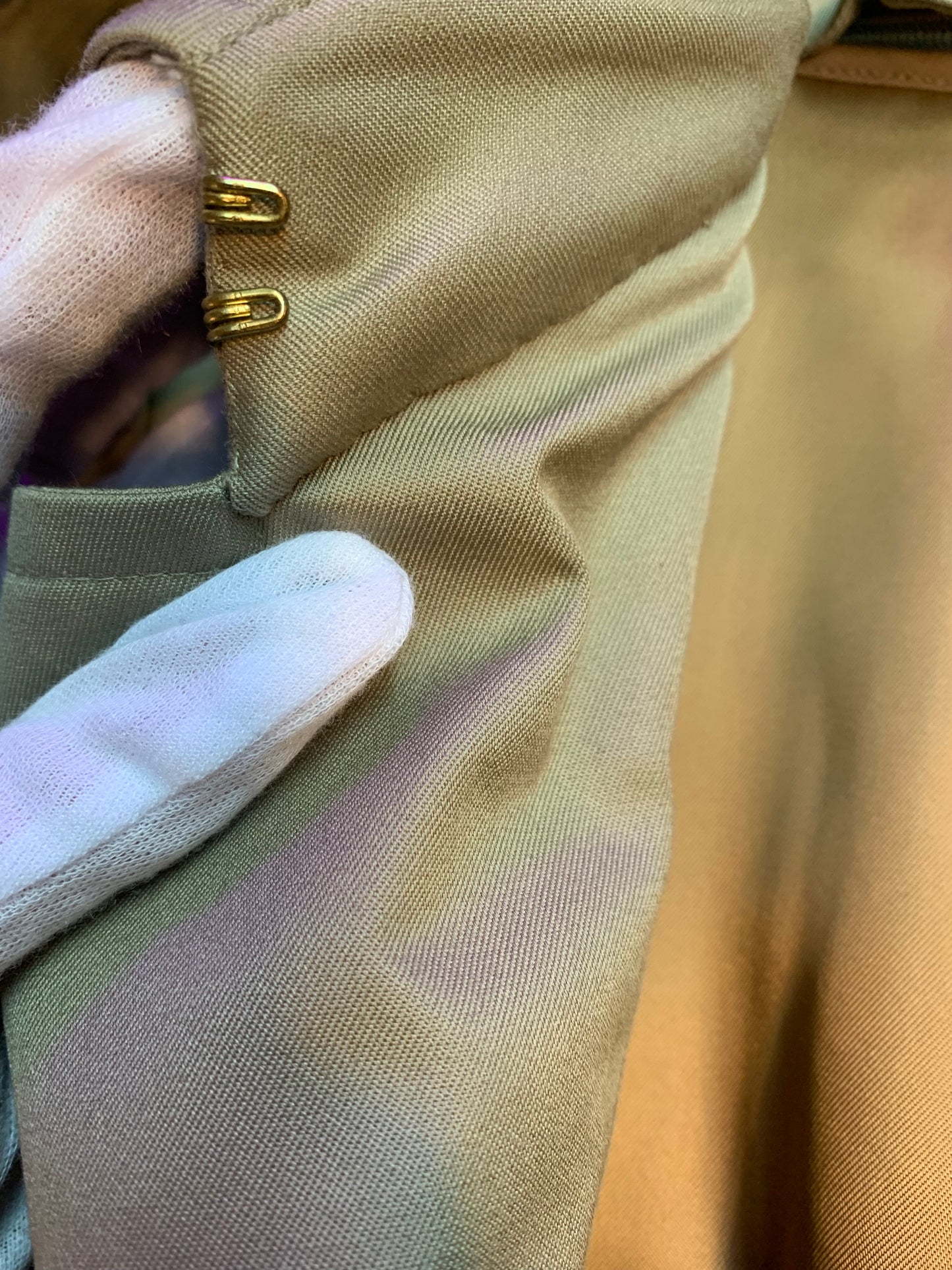 Vintage Burberrys Beige Long Trench Coat