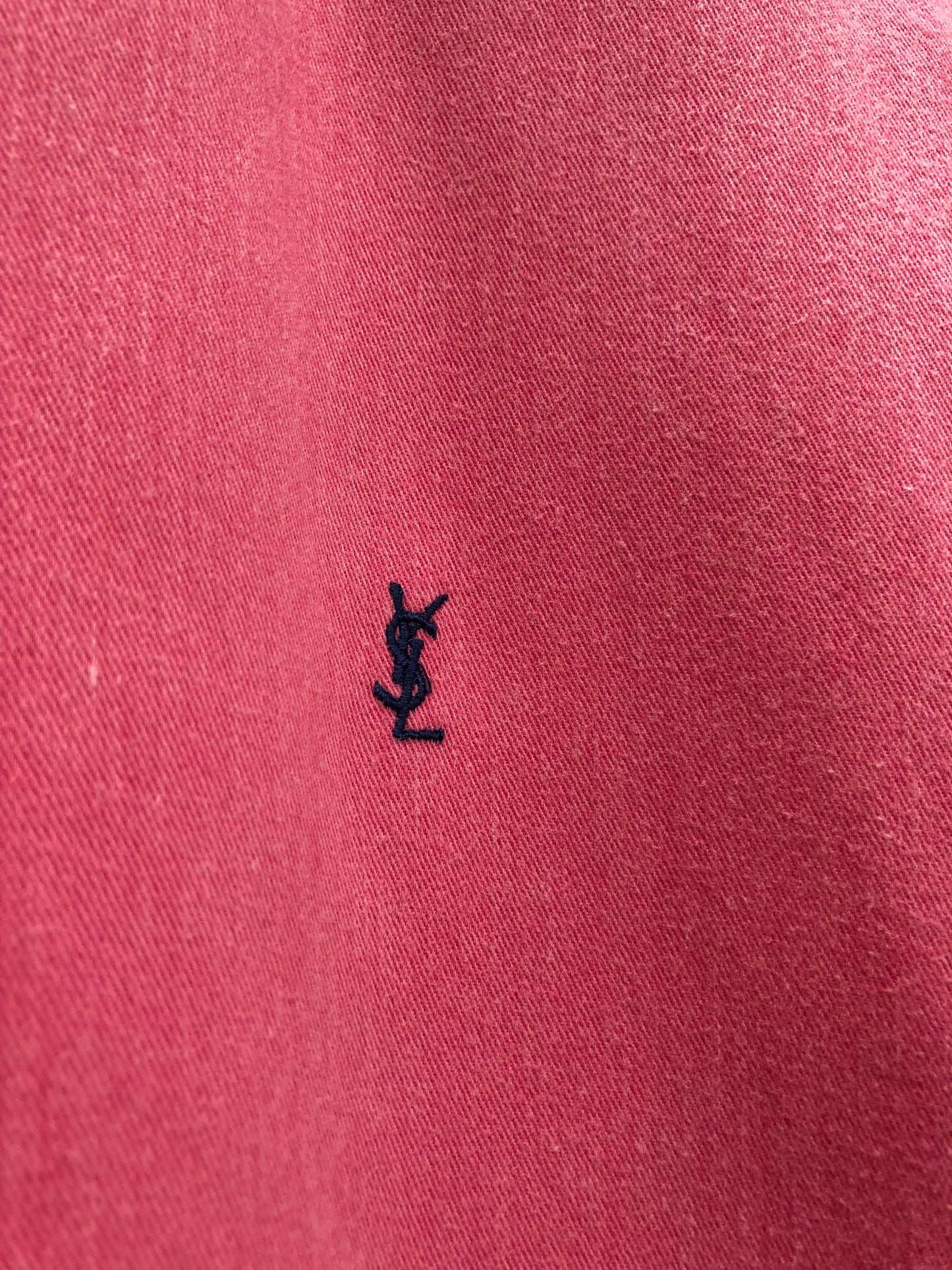 Yves Saint Laurent Pink Button Up Shirt