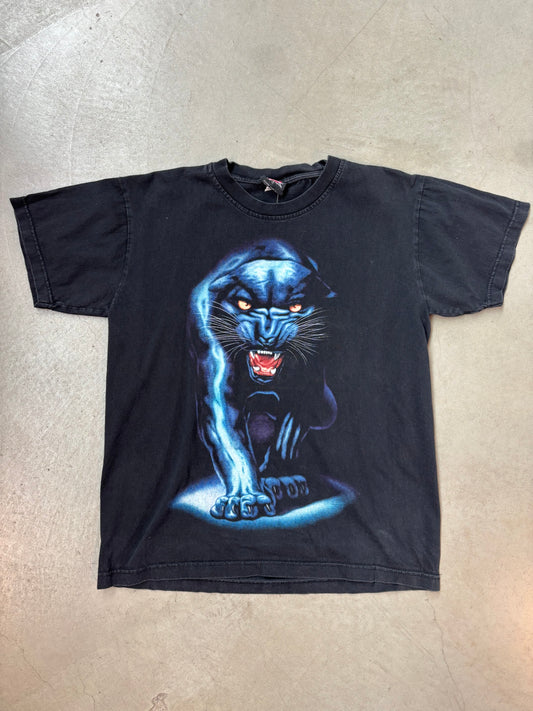 Black Graphic Panther T-Shirt
