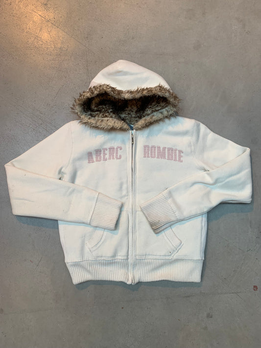Y2K Women's Creamy Abercrombie Hoodie