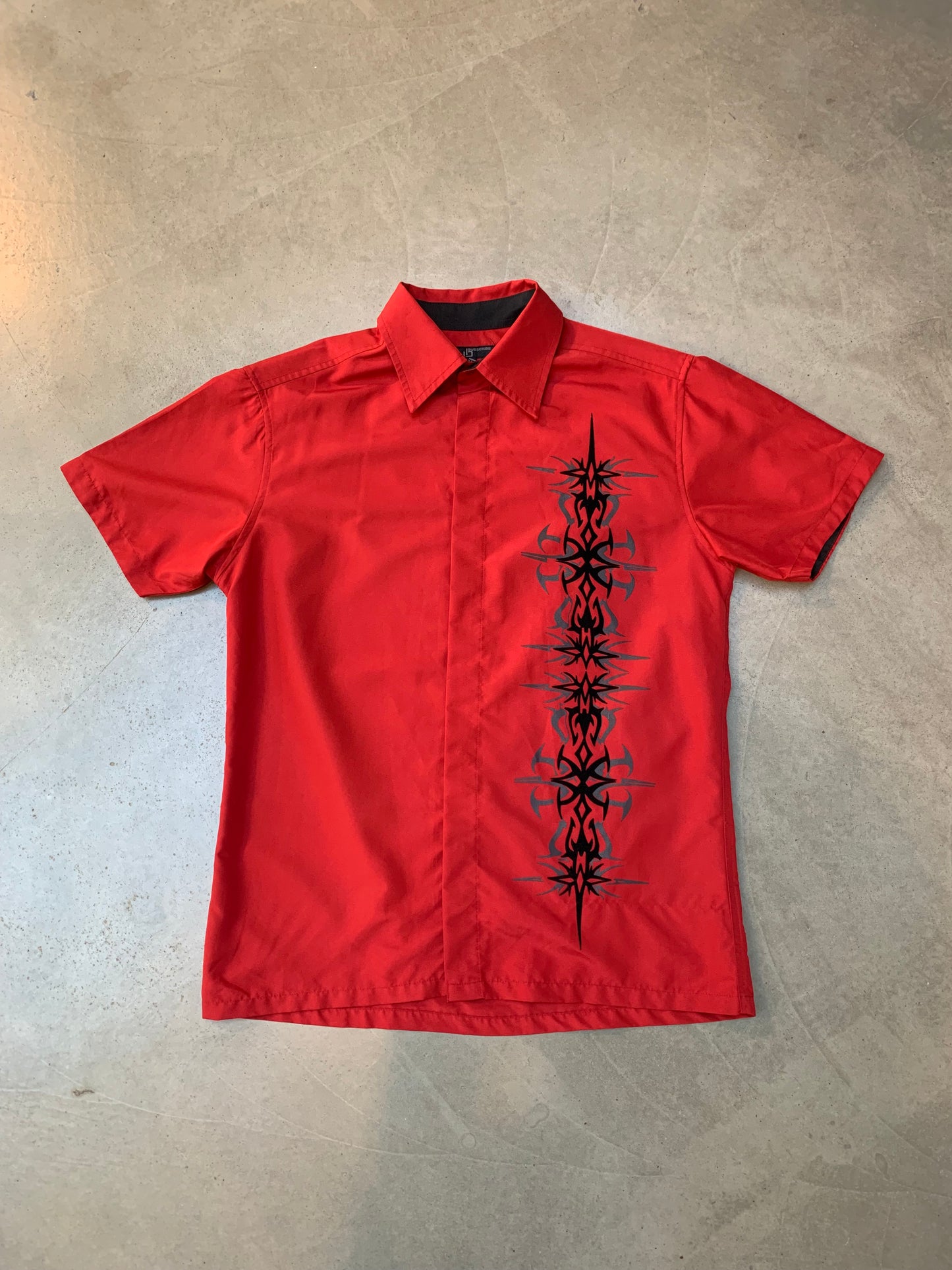 Tribal Flame Shirt Men M