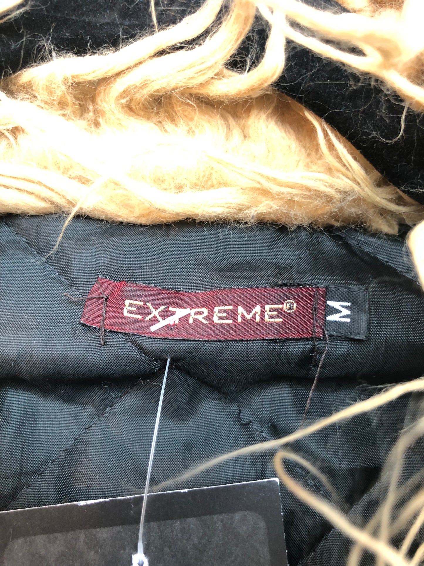 Extreme Women’s M Faux Fur Trim Coat