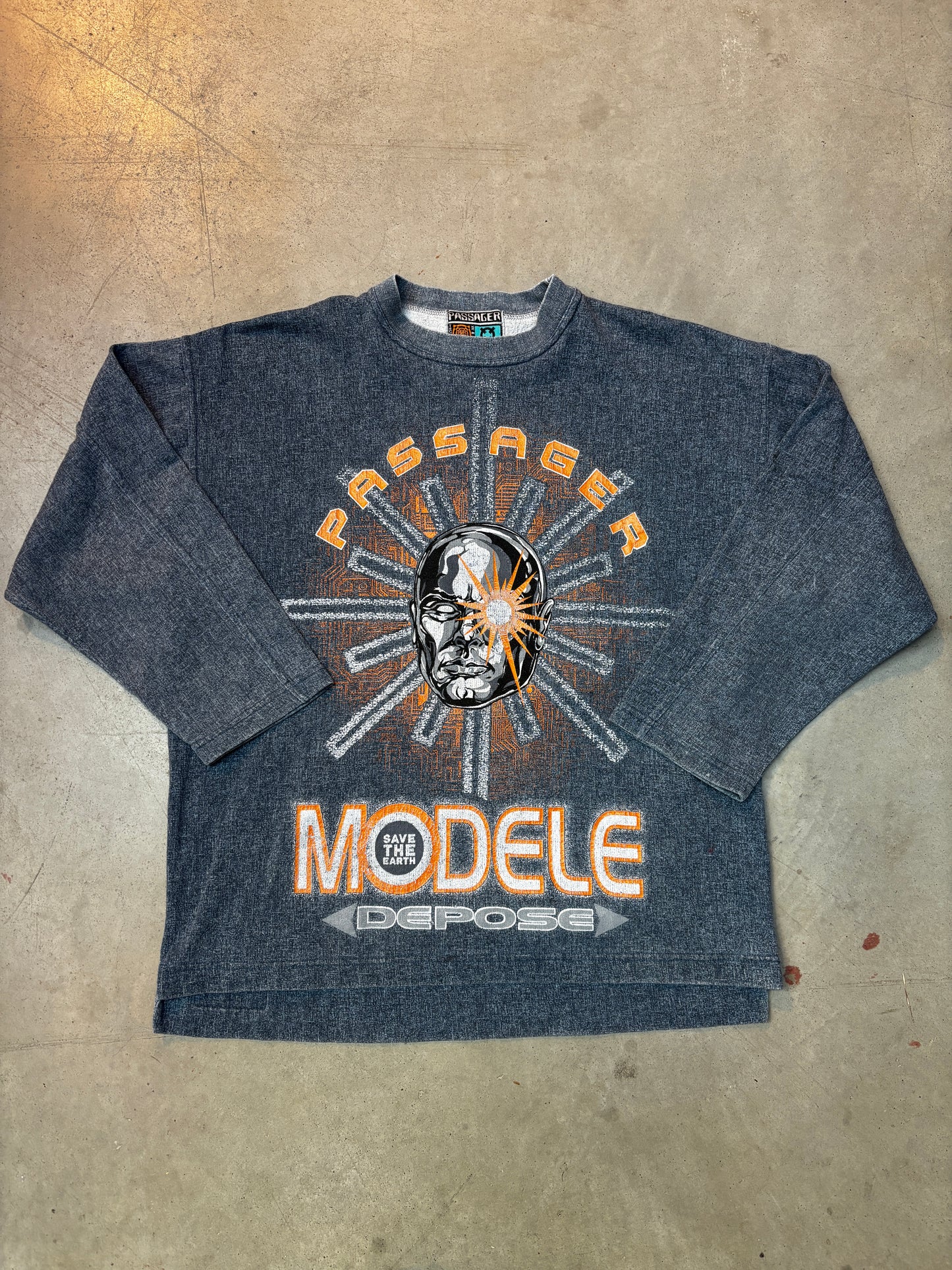 Y2K Men's Graphic Streetwear Sweatshirt