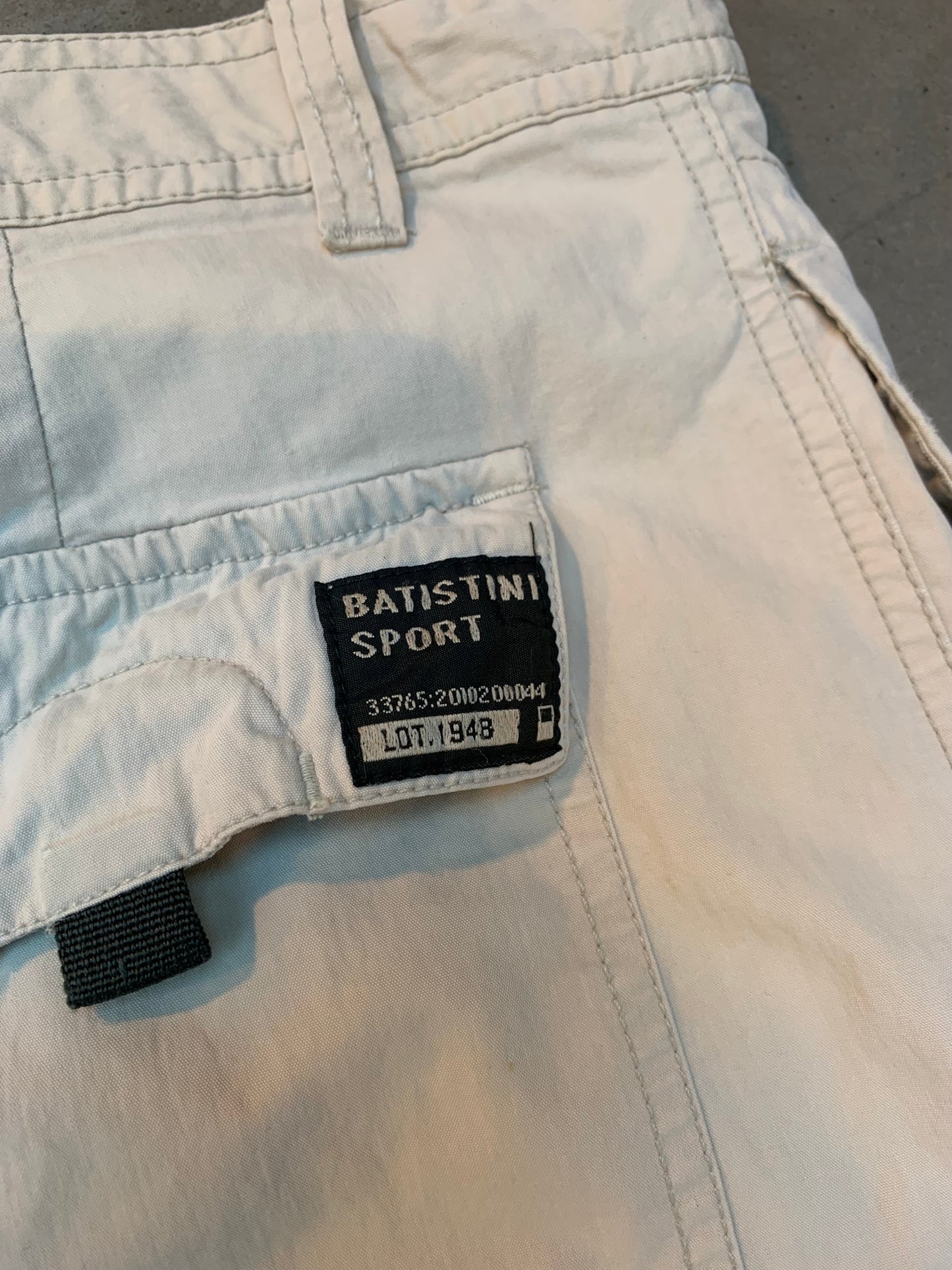 Batistini Sport Beige Cargo Capris Pants