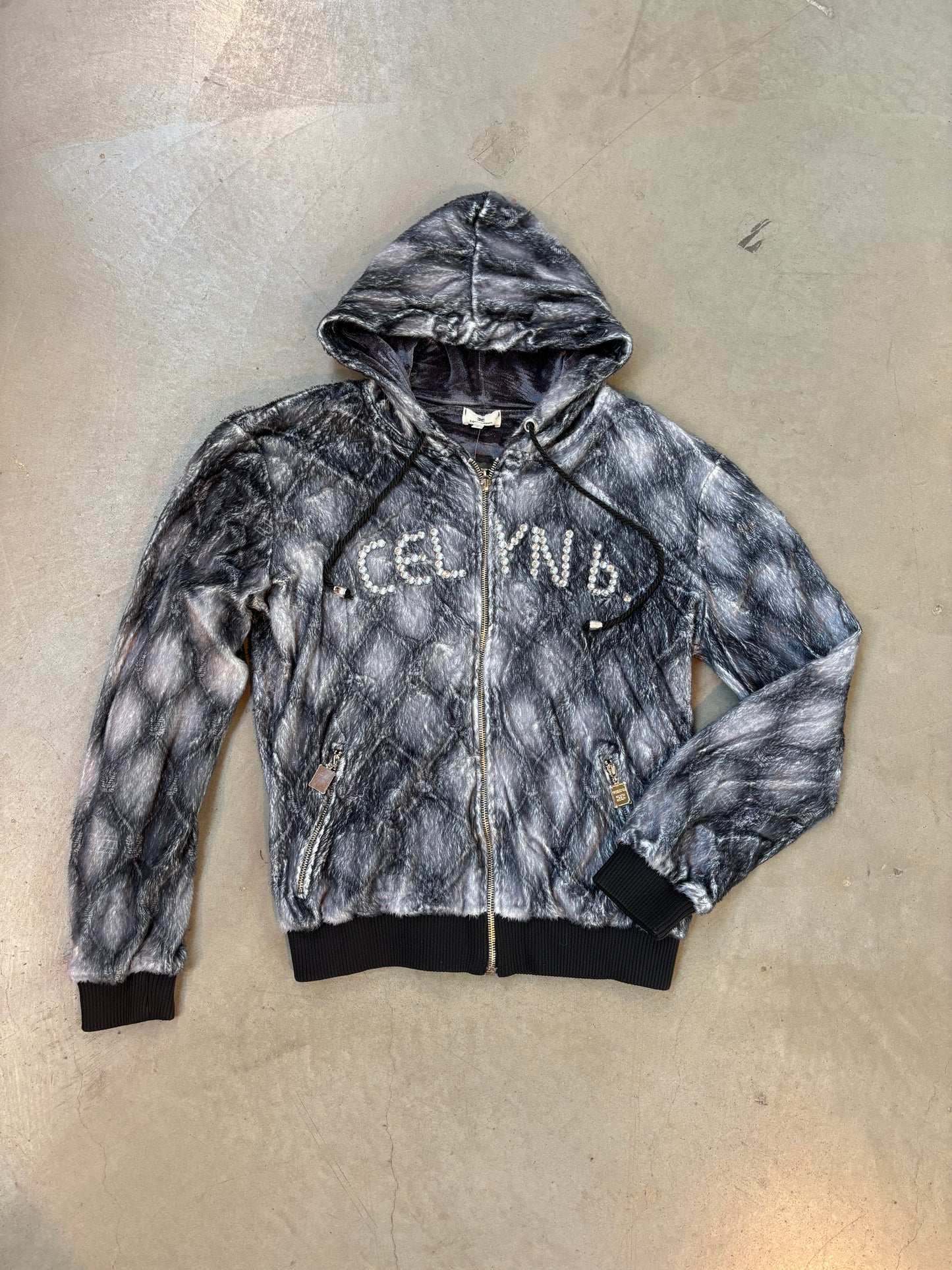 Celyn B Elisabetta Franchi Zip Hoodie Jacket