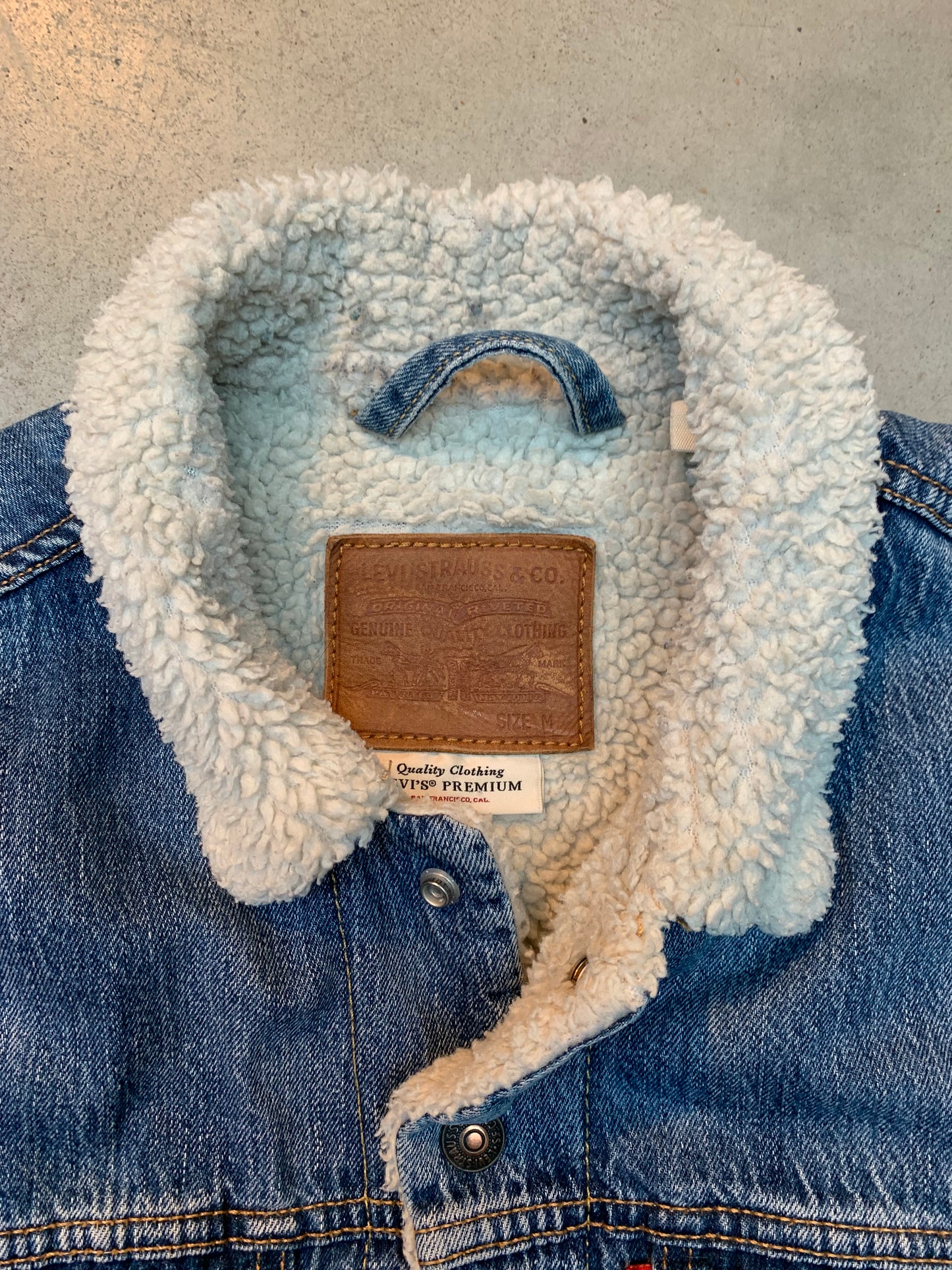Vintage Mens Levis Strauss Denim Jacket