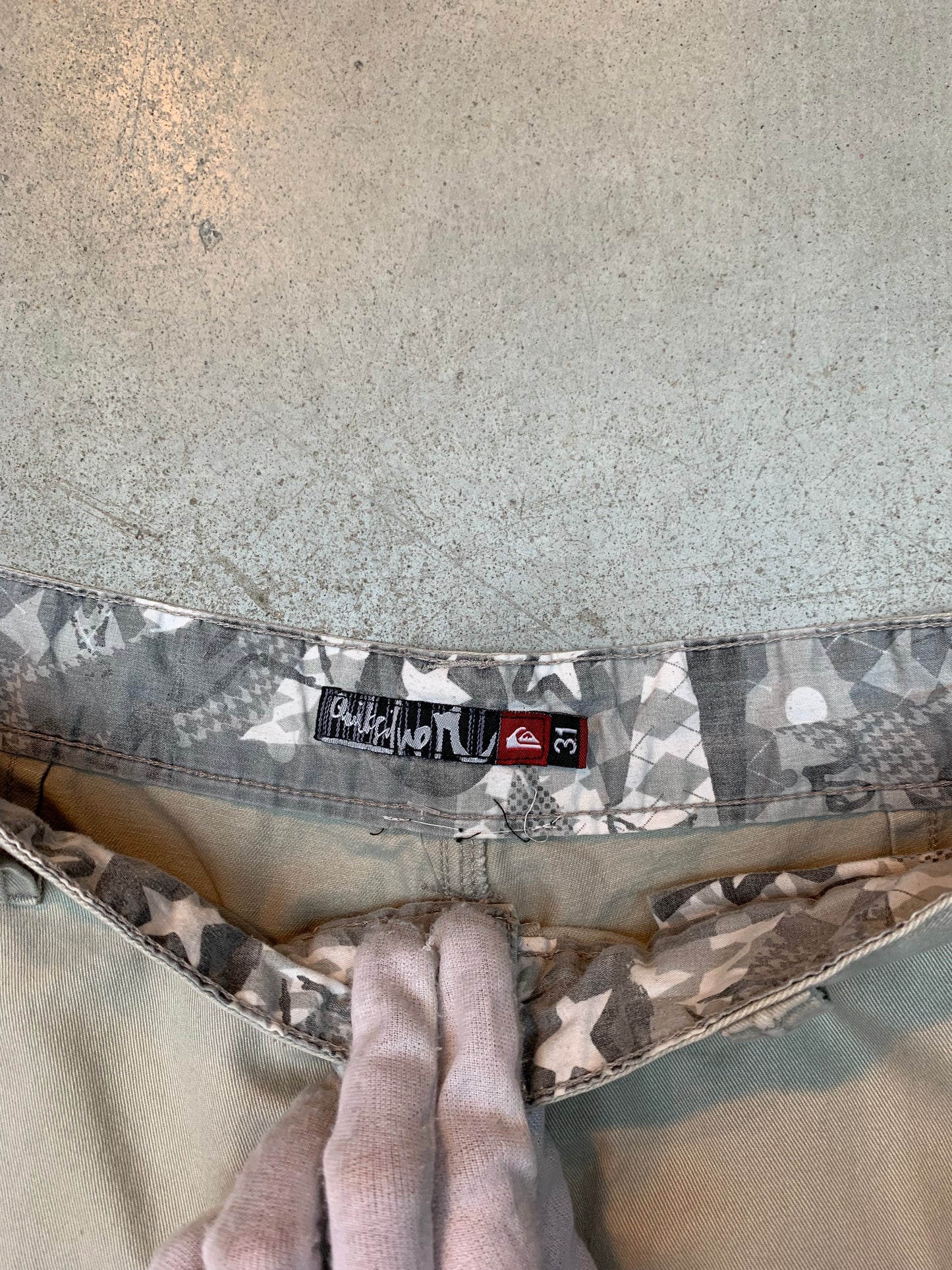 Mens Quicksilver Cargo Pants