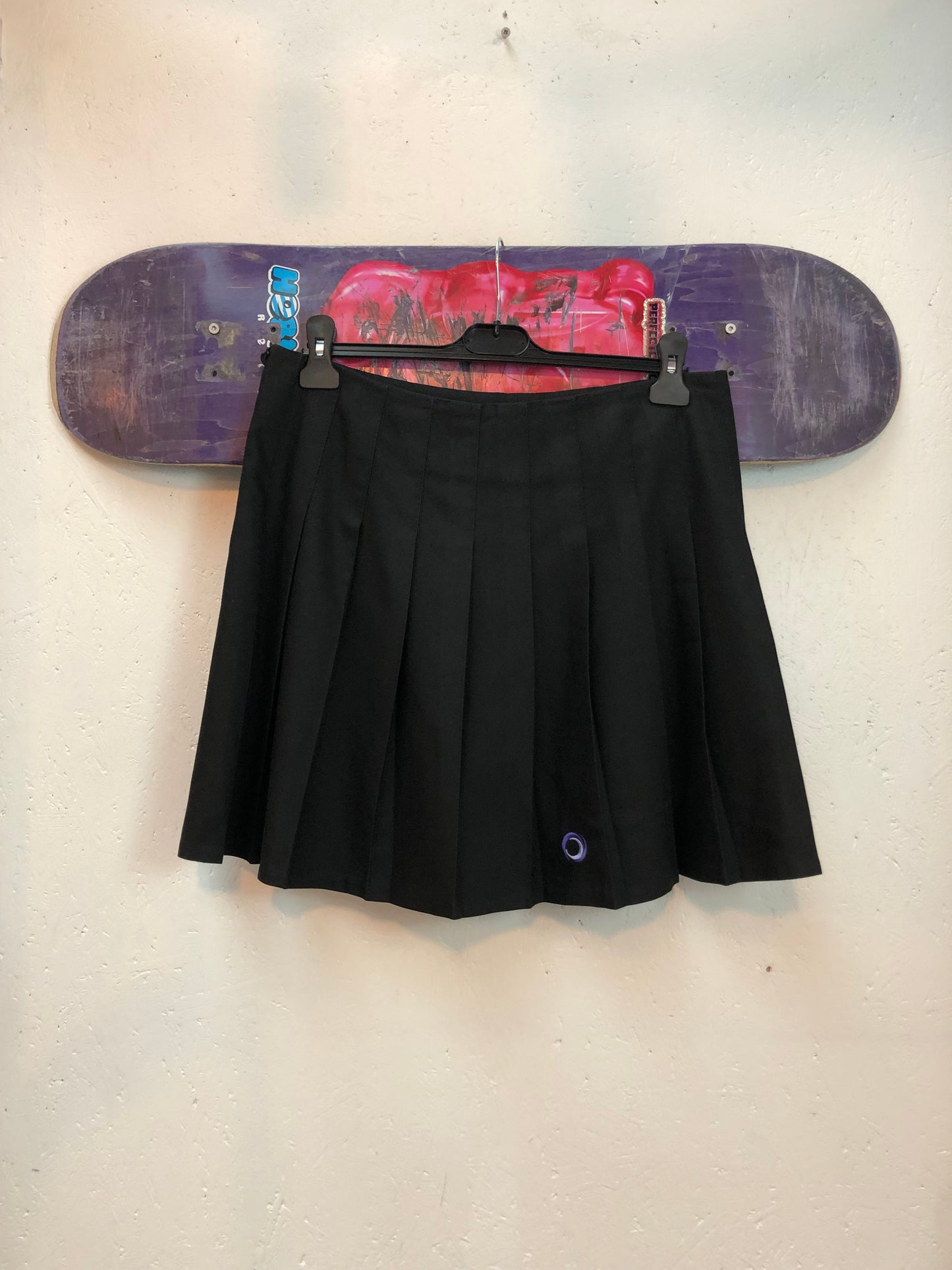 Trutex Black Pleated Skirt