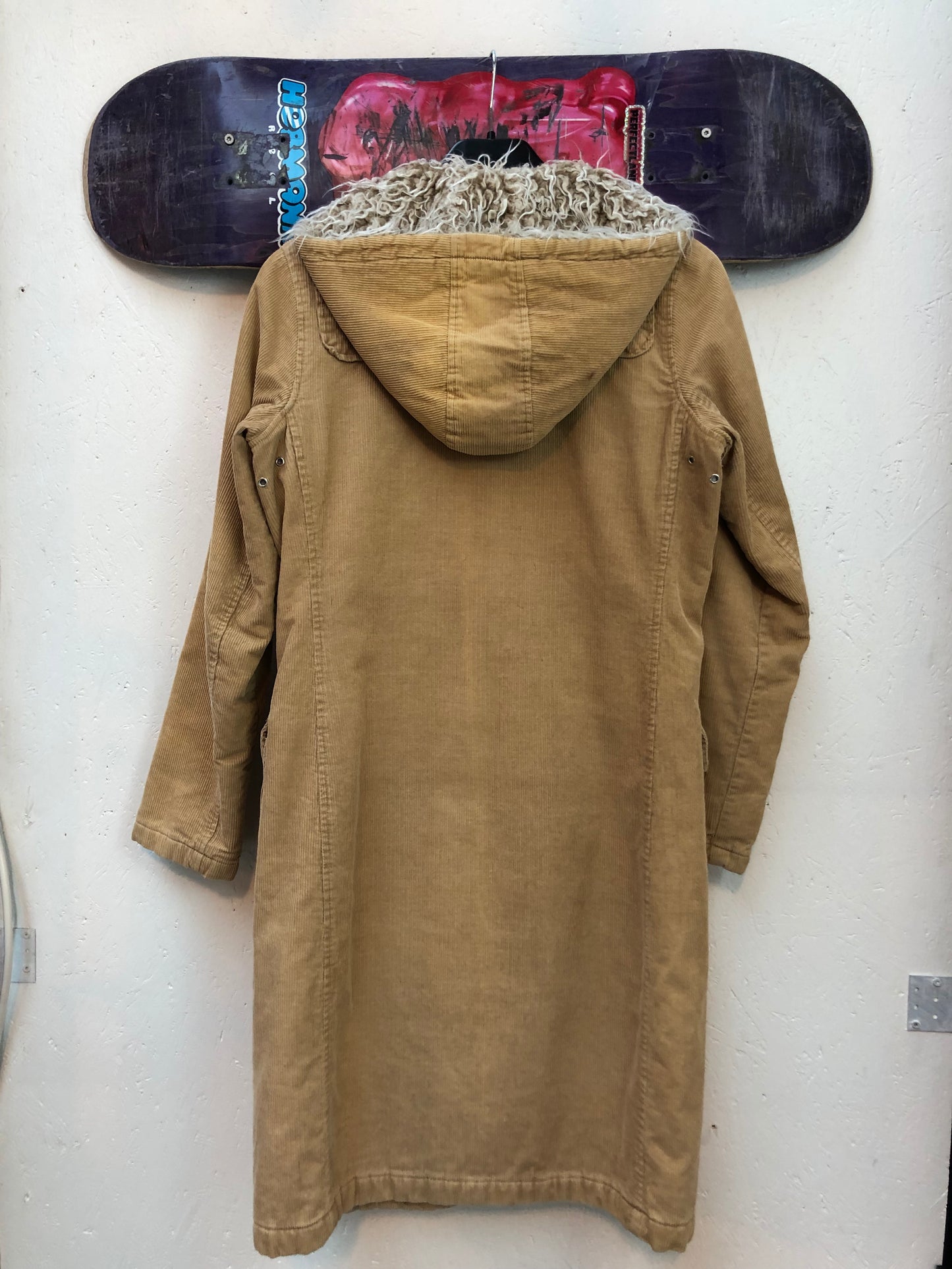 Vero Moda Beige Long Winter Coat