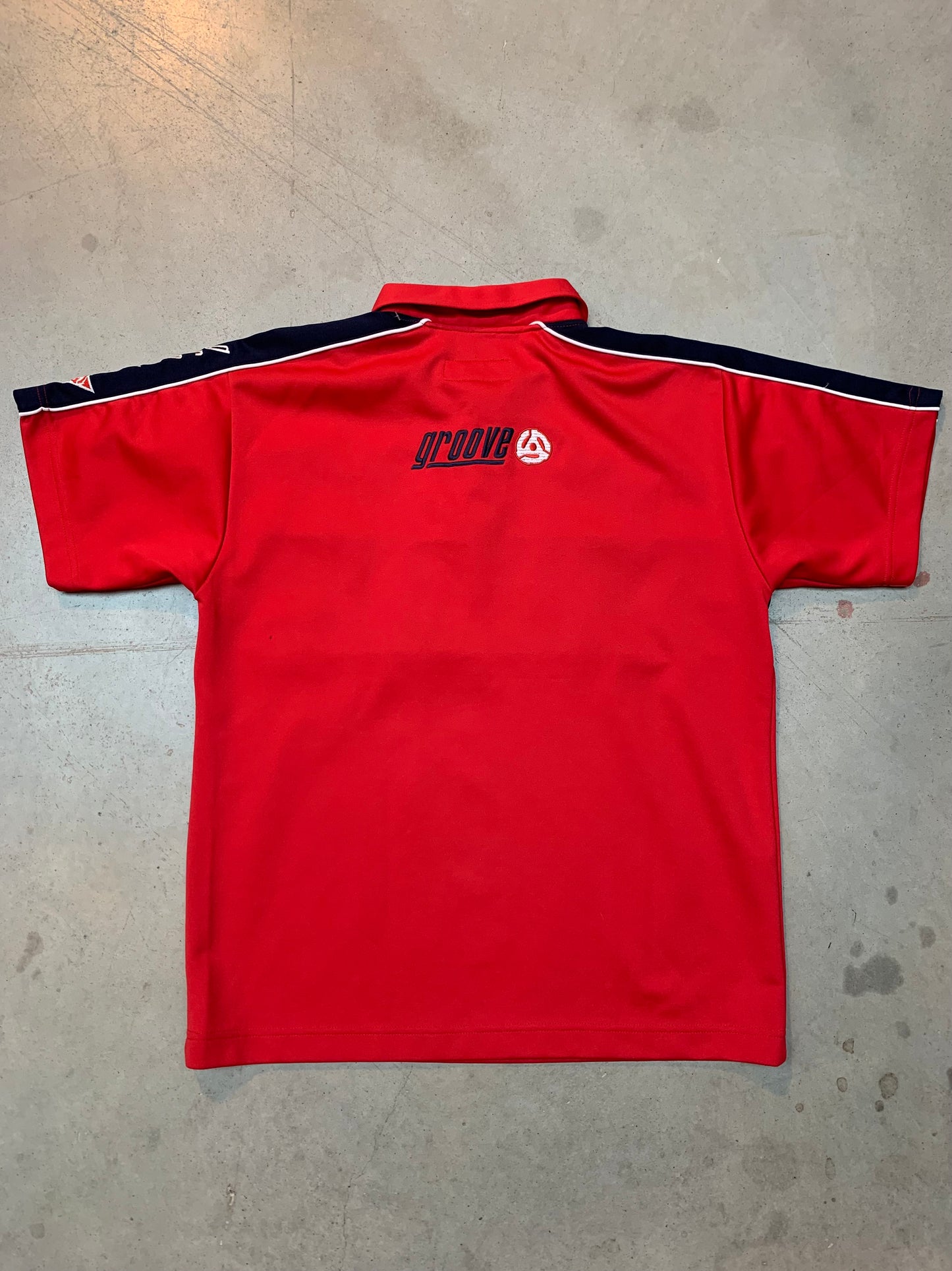 Men’s Vintage Groove Racing-Style Short Sleeve Shirt