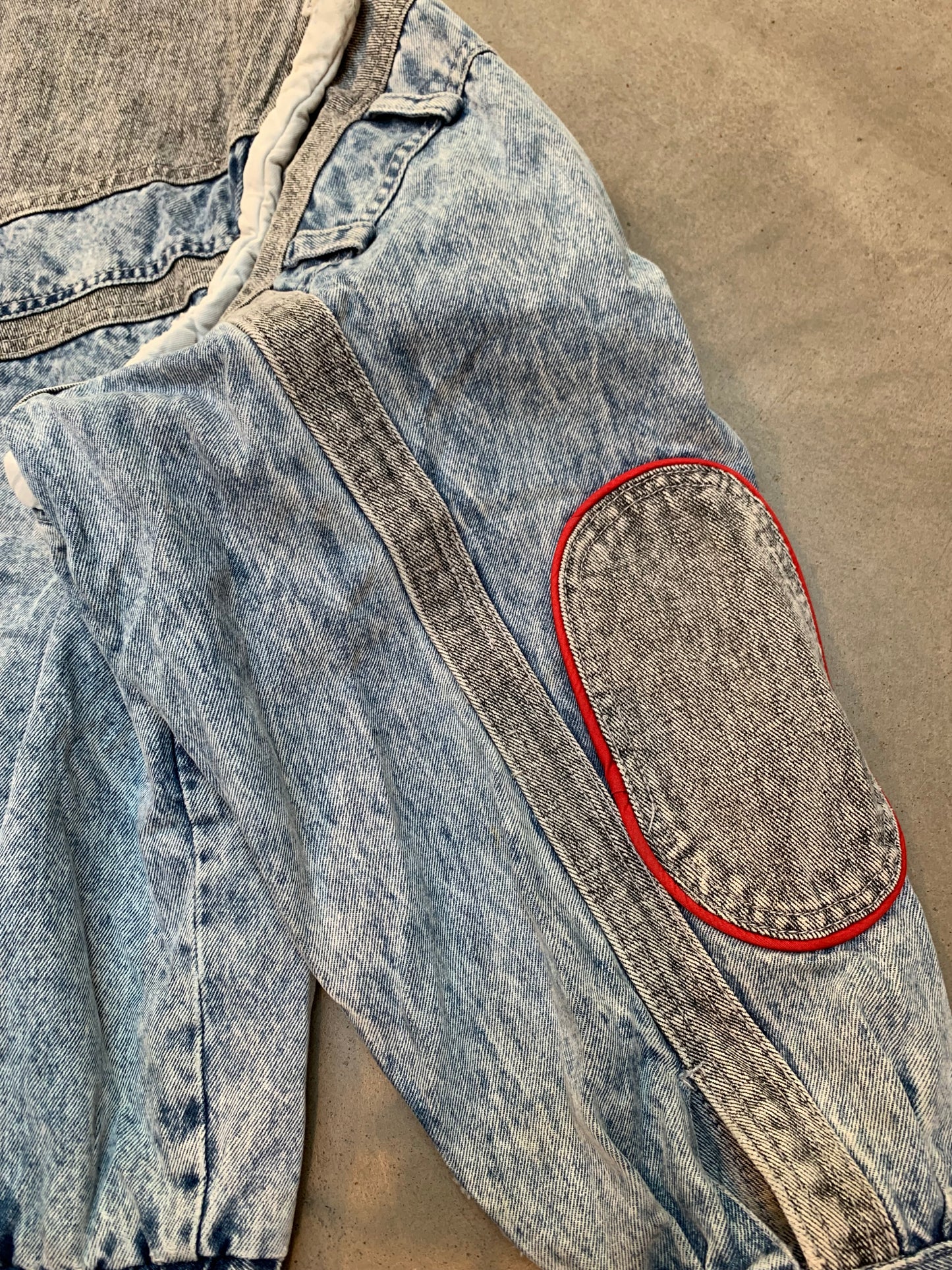 Vintage Patchwork Denim Women’s Jacket