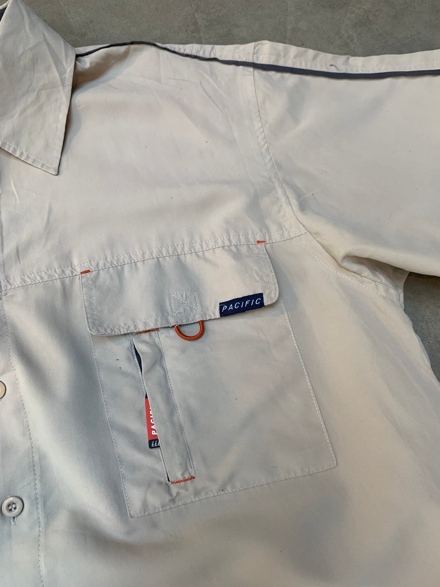 Pacific Utility Button Shirt Men L