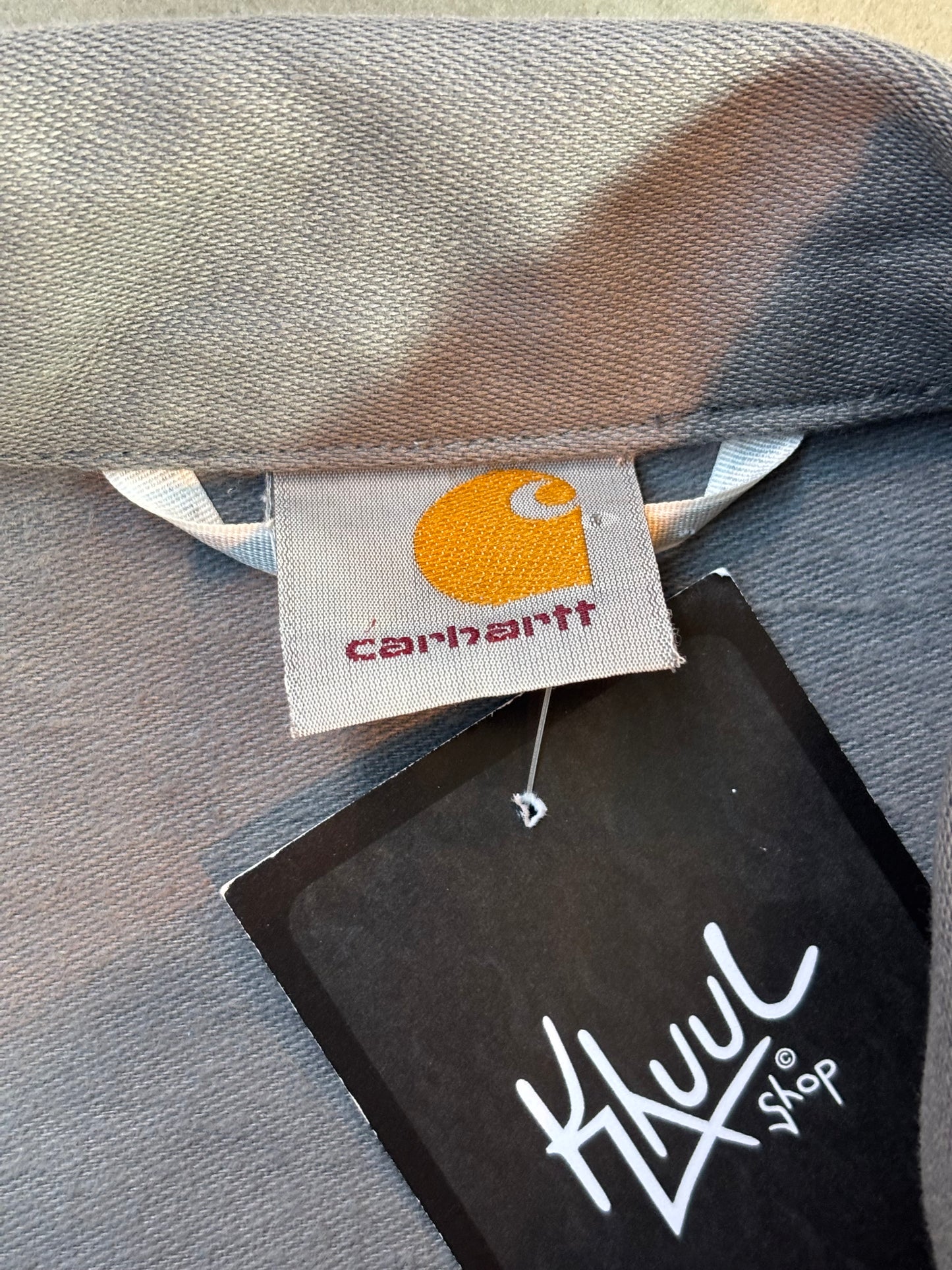 Carhartt Grey Canvas Utility Jacket