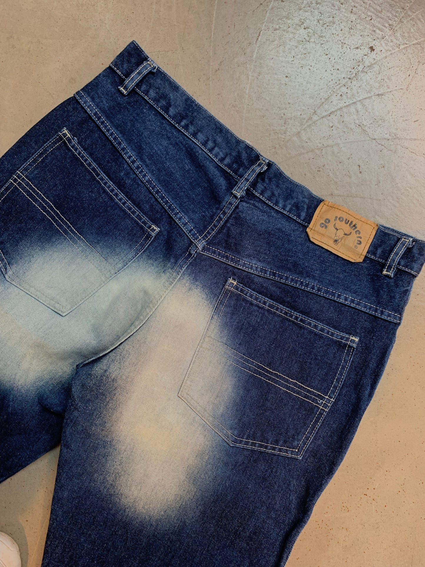 Go Southern Vintage Dark Blue Jeans