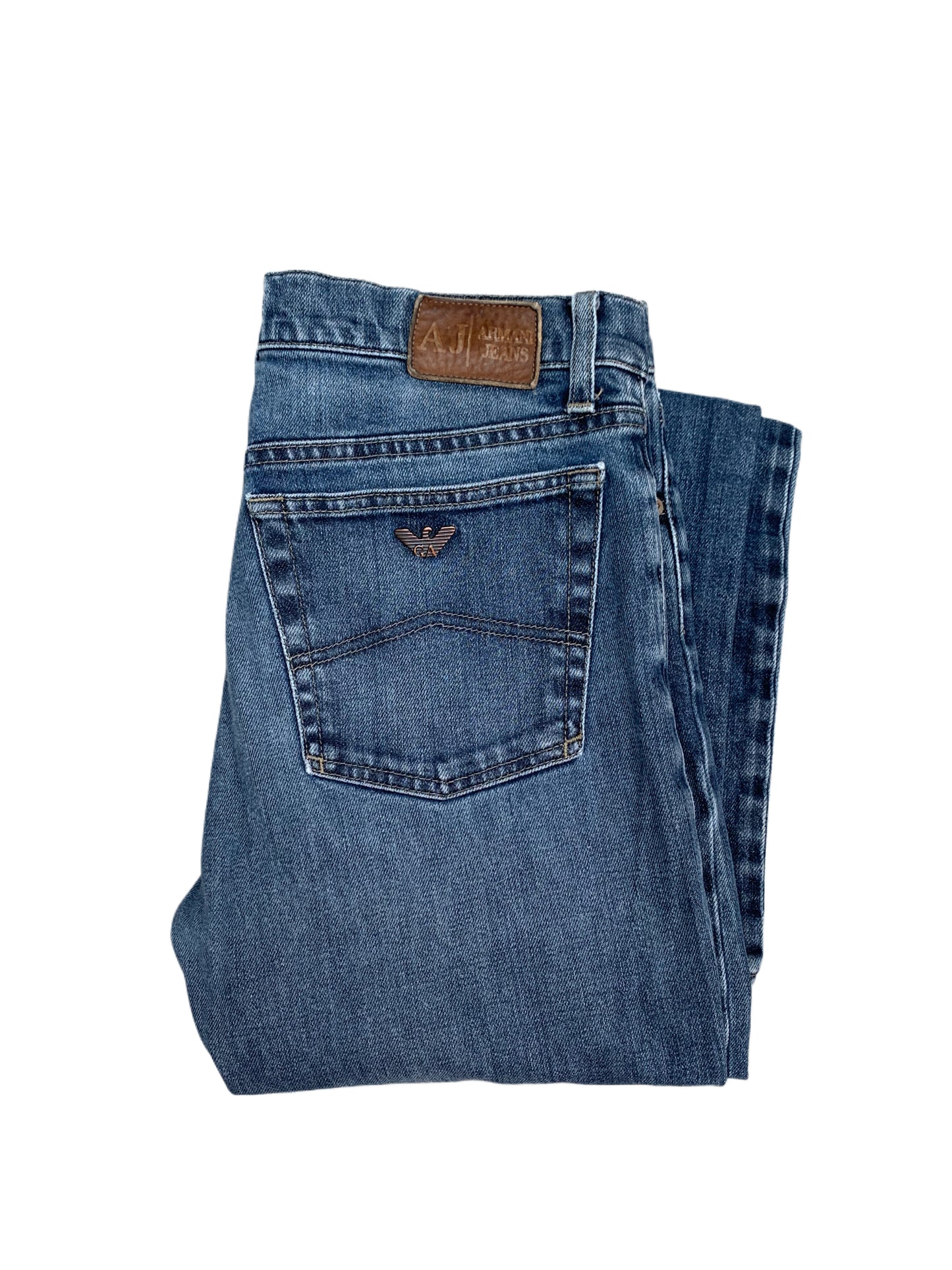Comfort Fit Armani Jeans in Medium Wash