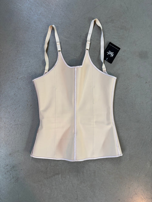 Stussy Cream Beige Corset Top