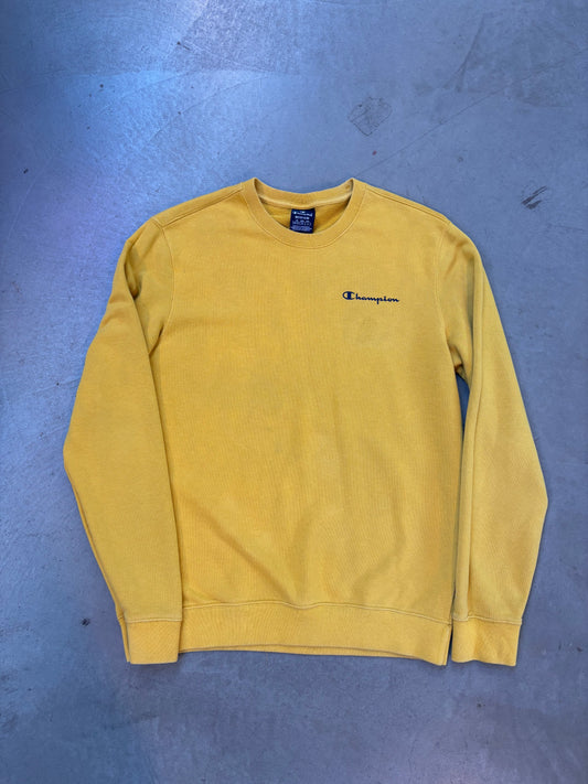 Champion Yellow Crewneck Sweatshirt