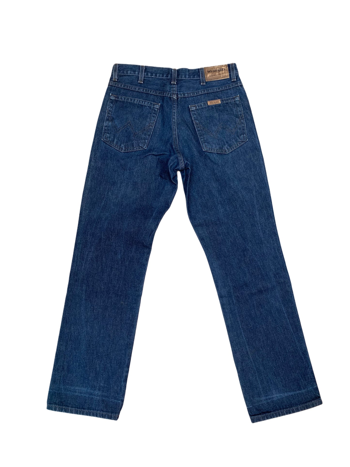 Wrangler Dark Indigo Straight Leg Denim Jeans