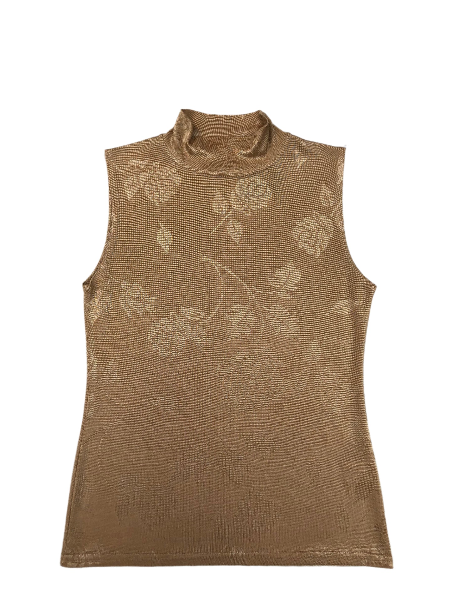 Lopez Collection Sleeveless Metallic Knit Top