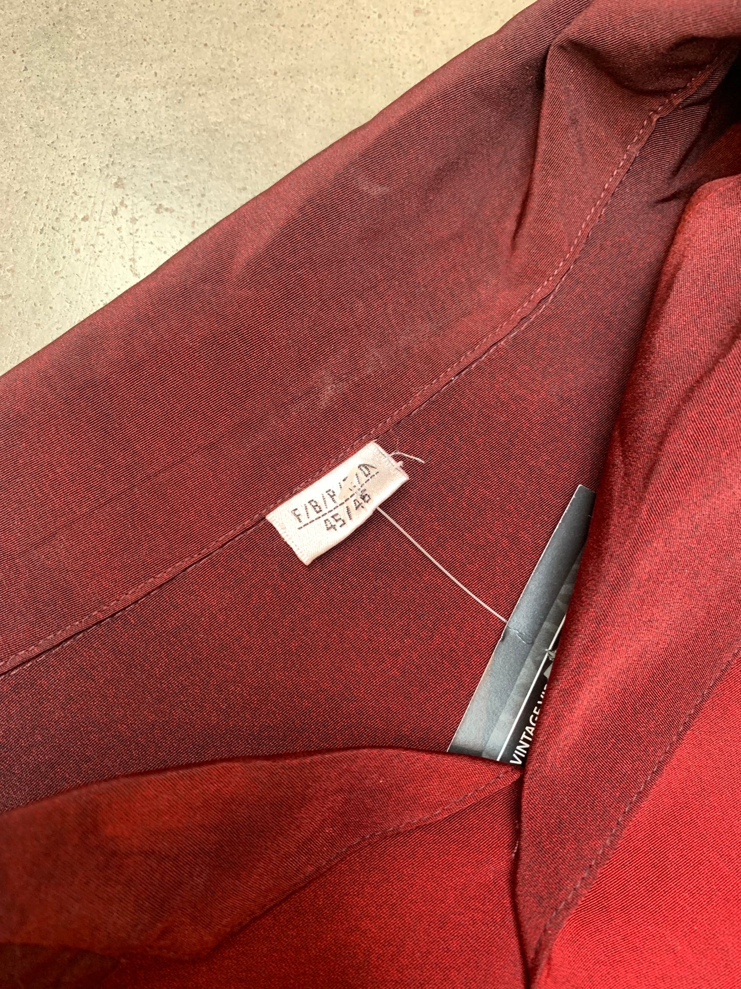 Vintage Red Dragon Shirt XL