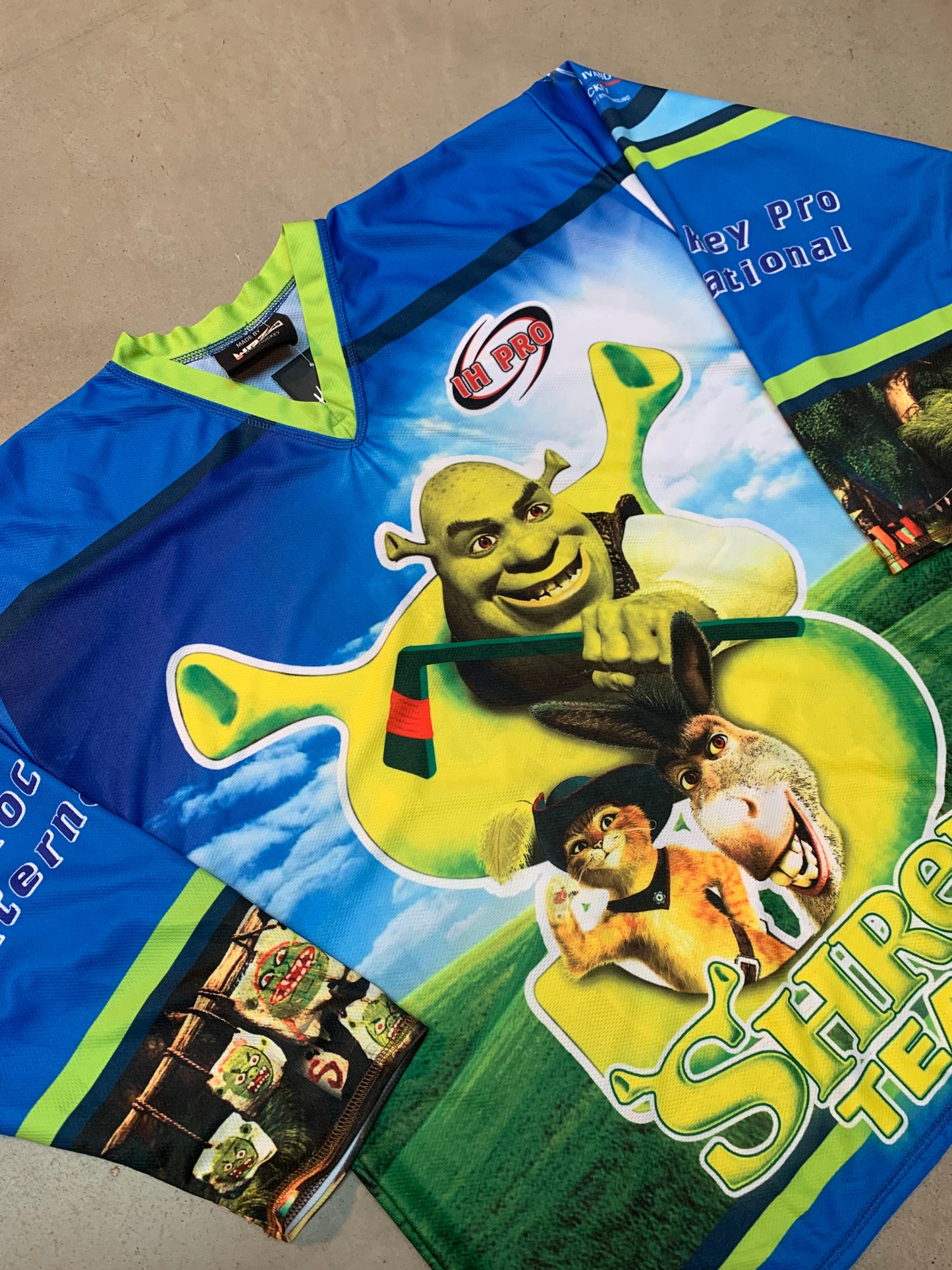 Y2K Men's Shrek Team Ice Hockey Jersey