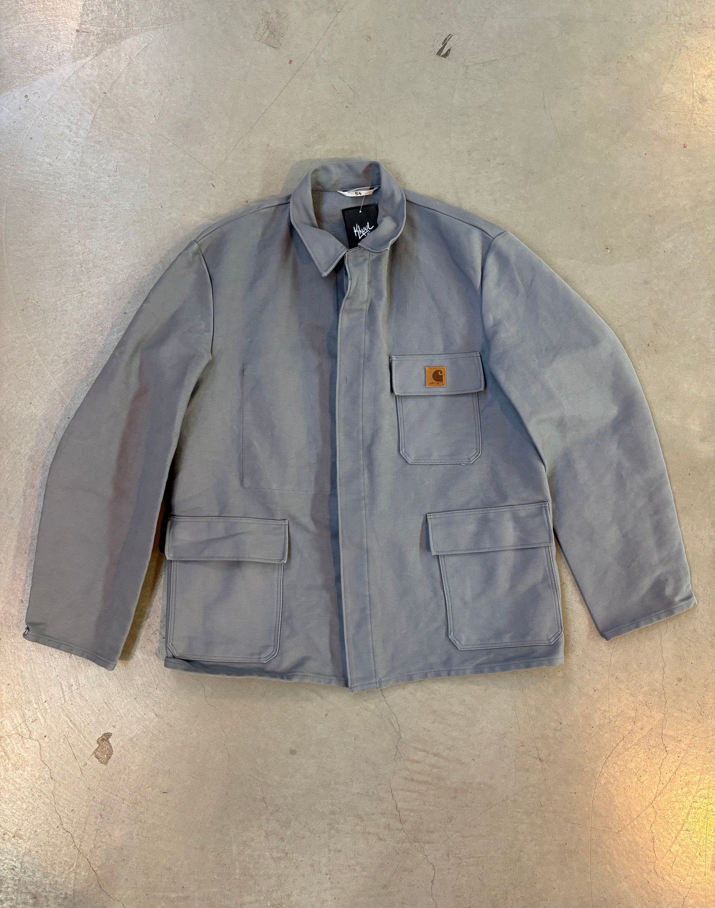 Carhartt Grey Canvas Utility Jacket