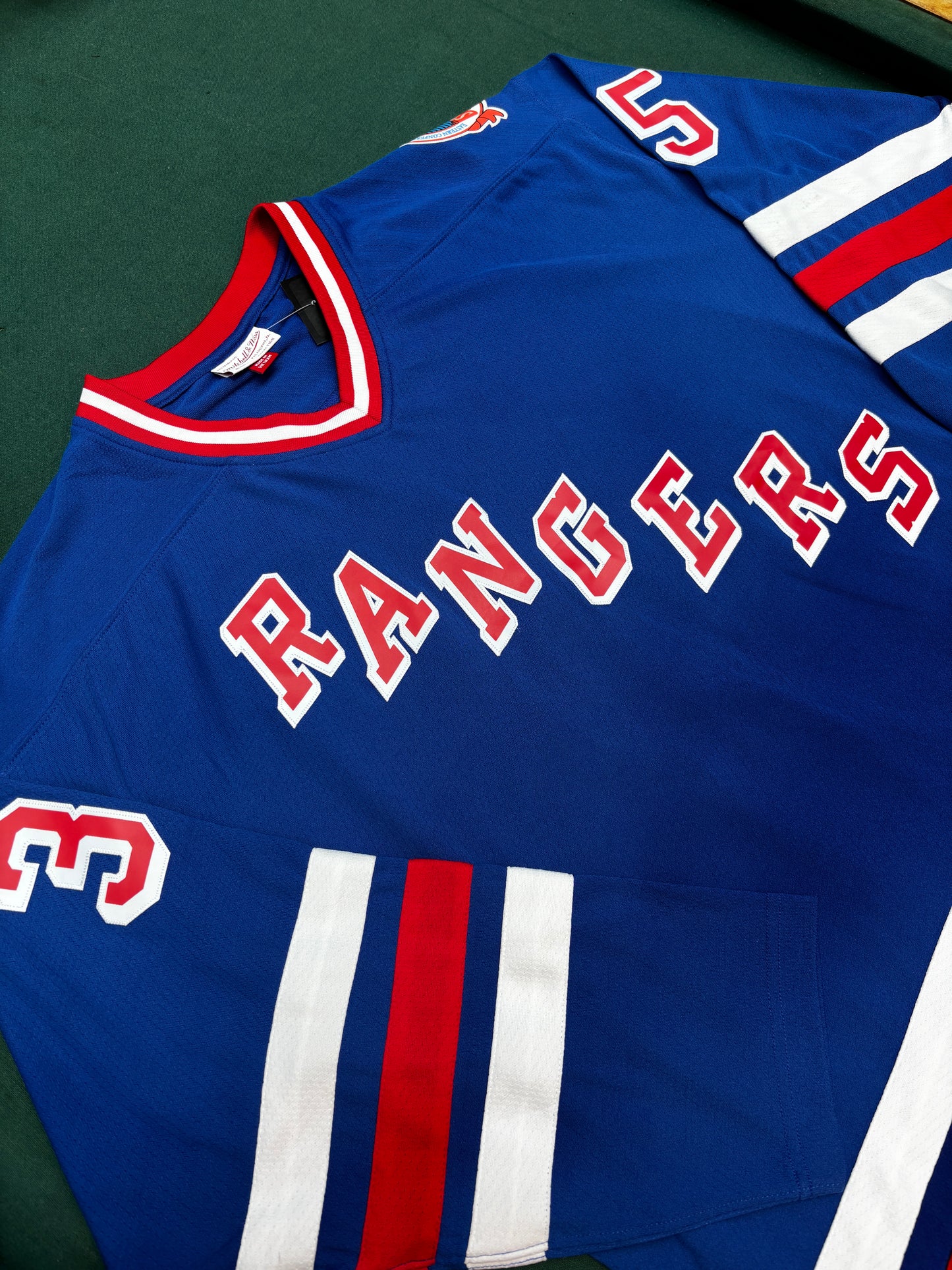 Mitchell & Ness 1993-94 Mike Richter Rangers Jersey