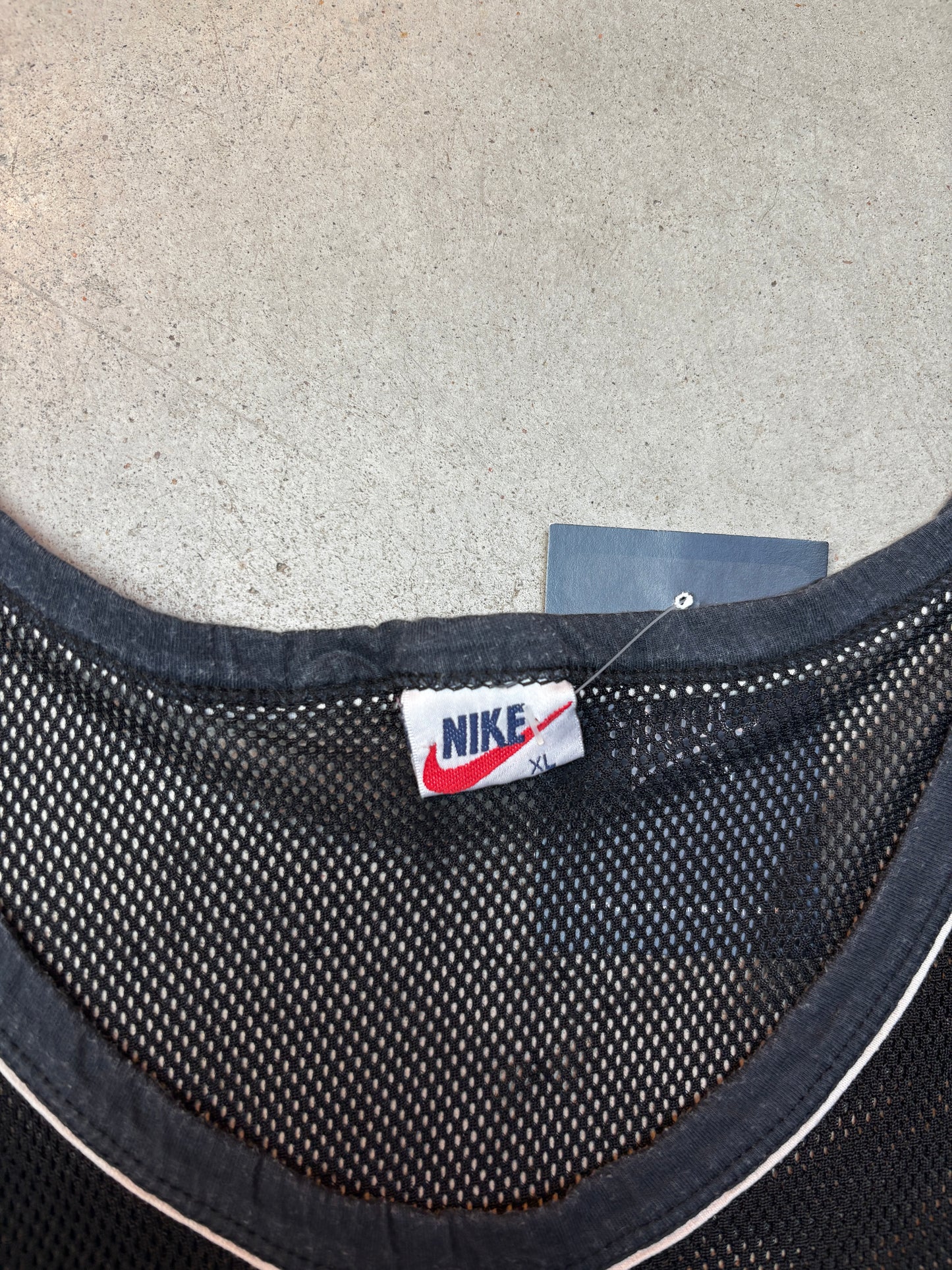 Nike Black Mesh Basketball Jersey