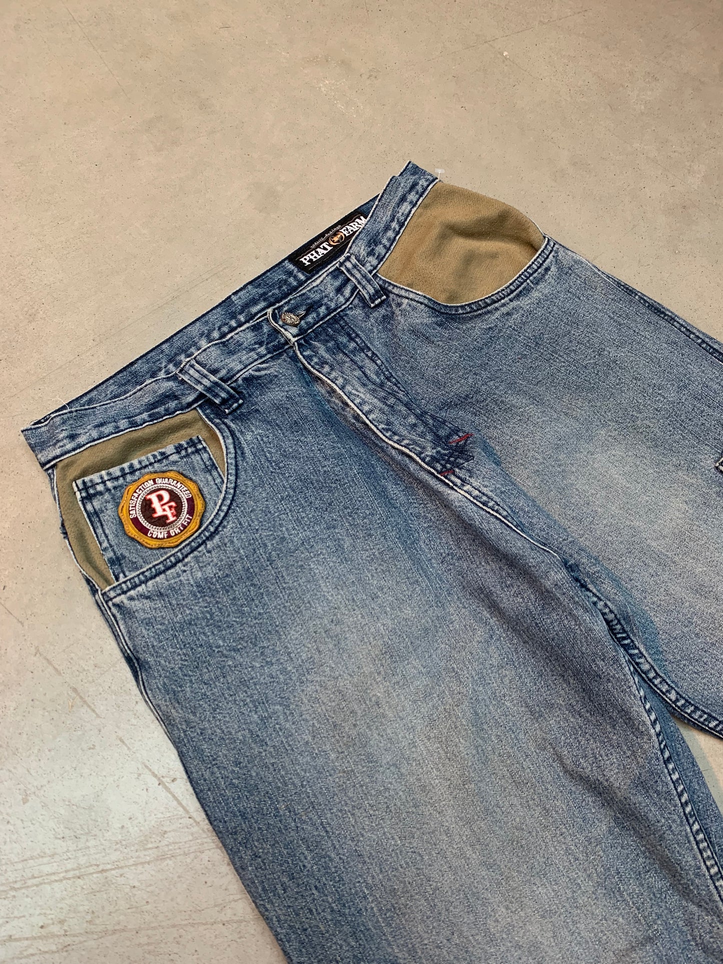 Vintage Men's Phat Farm Baggy Jeans