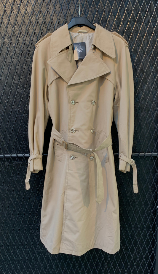 Beige Long Trench Coat Women’s L