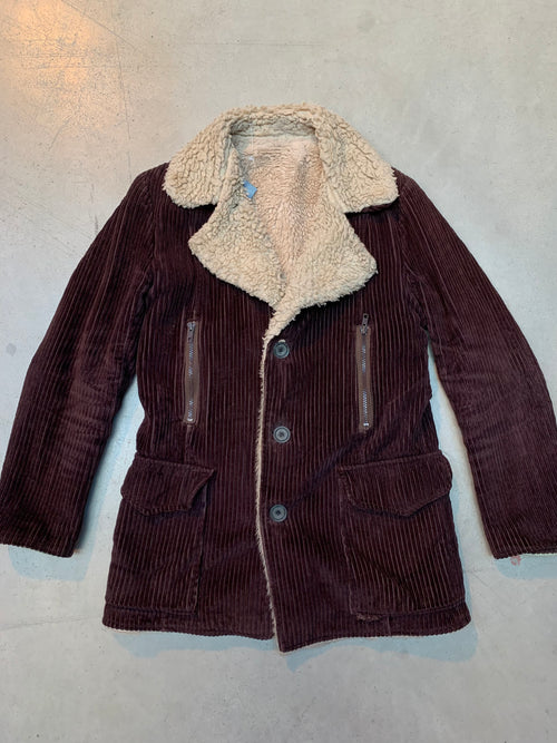 Women's Y2K Corduroy Button-Up Jacket