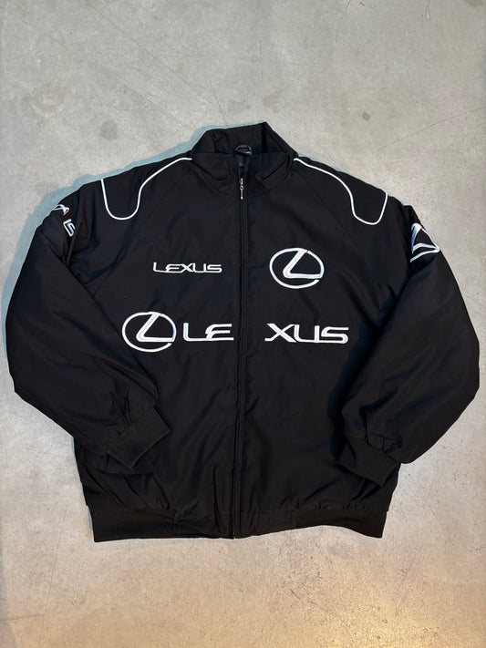 Y2K Unisex Black Lexus Vintage Racing Jacket