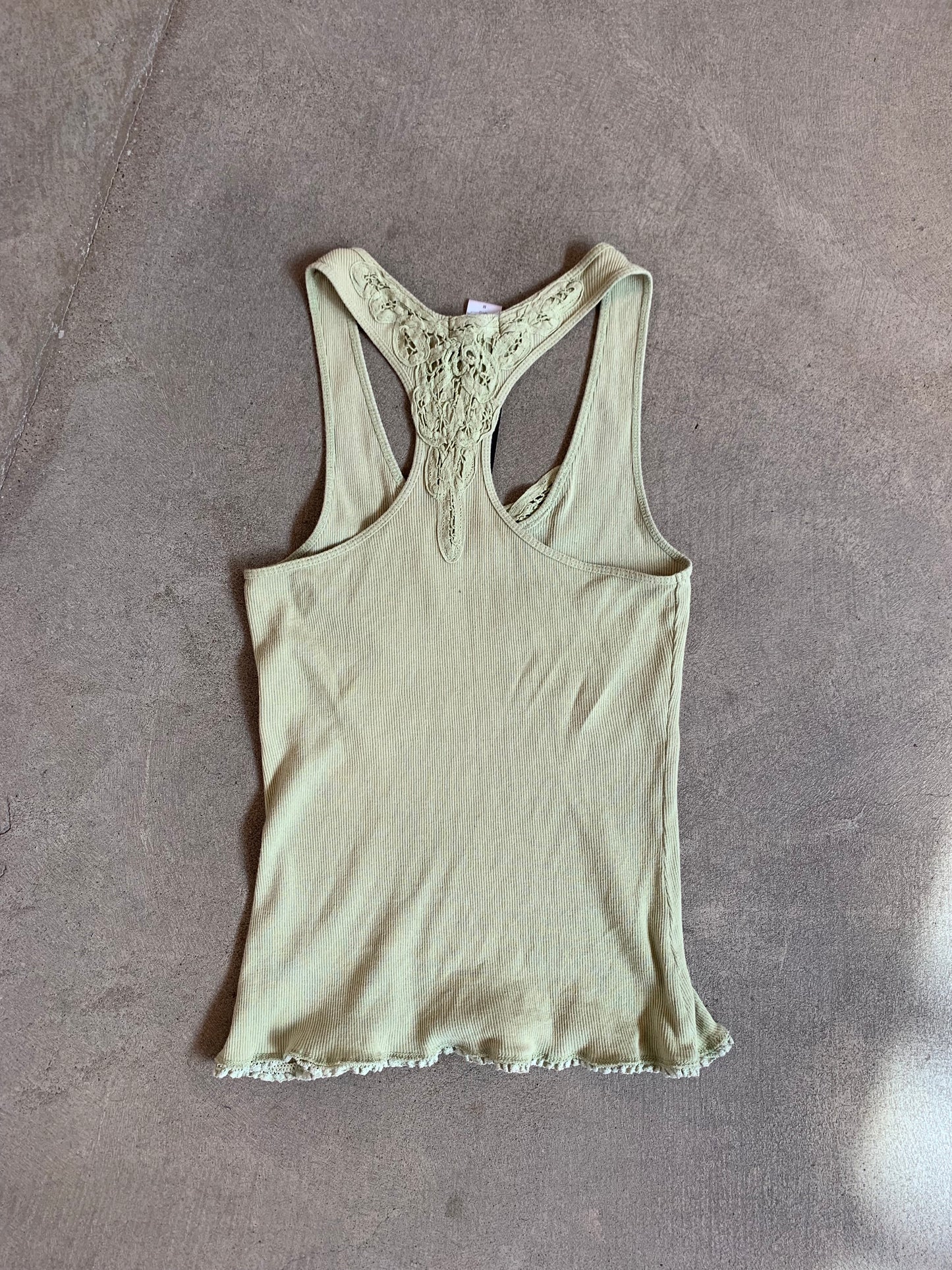 Guess Jeans Y2K Ribbed Tank Top