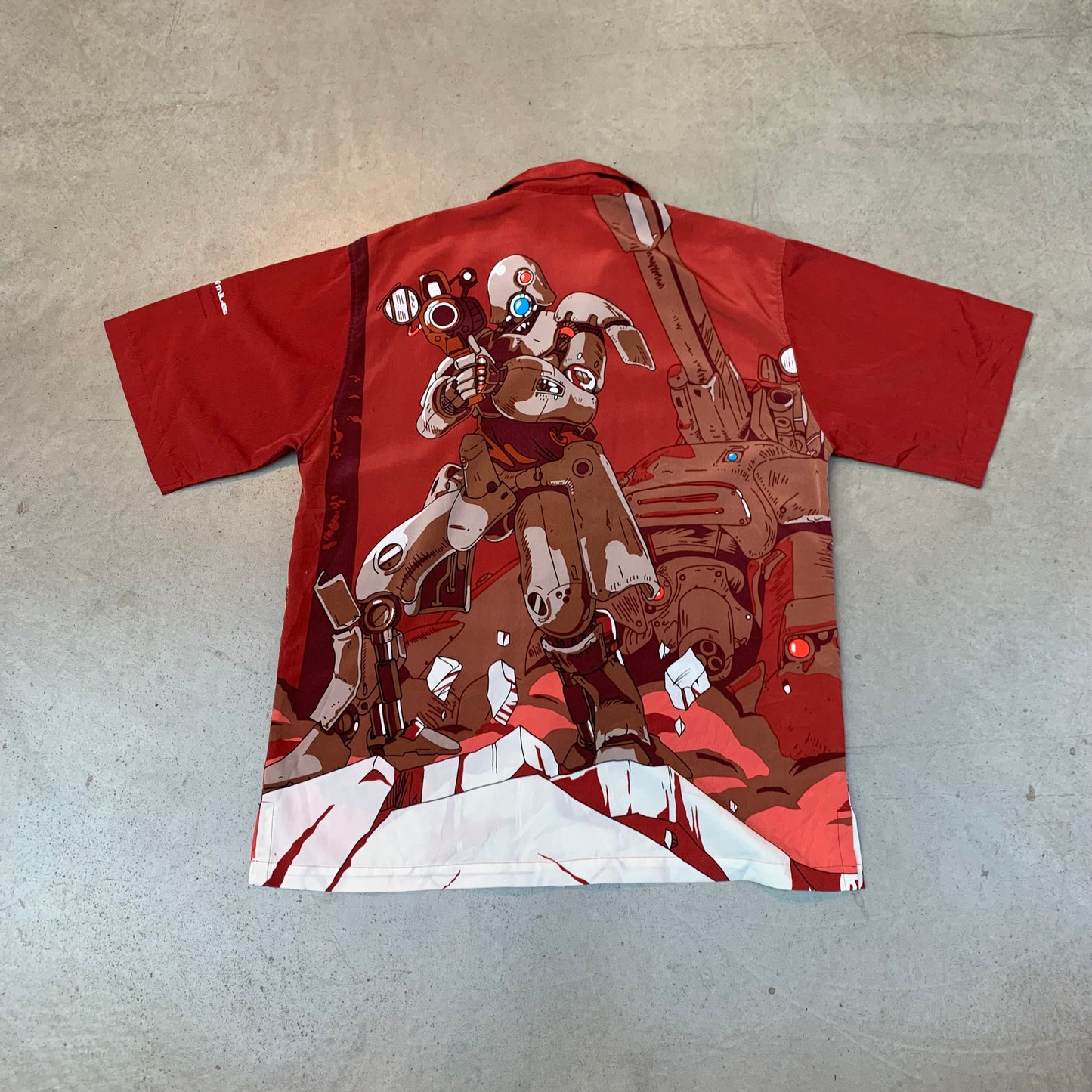Sir Benni Miles Red Mecha Shirt
