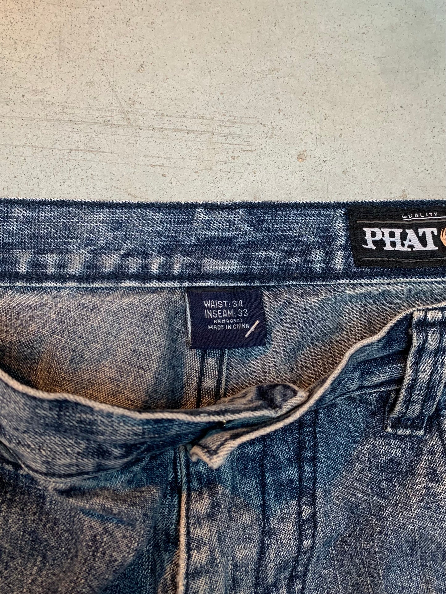Vintage Men's Phat Farm Baggy Jeans