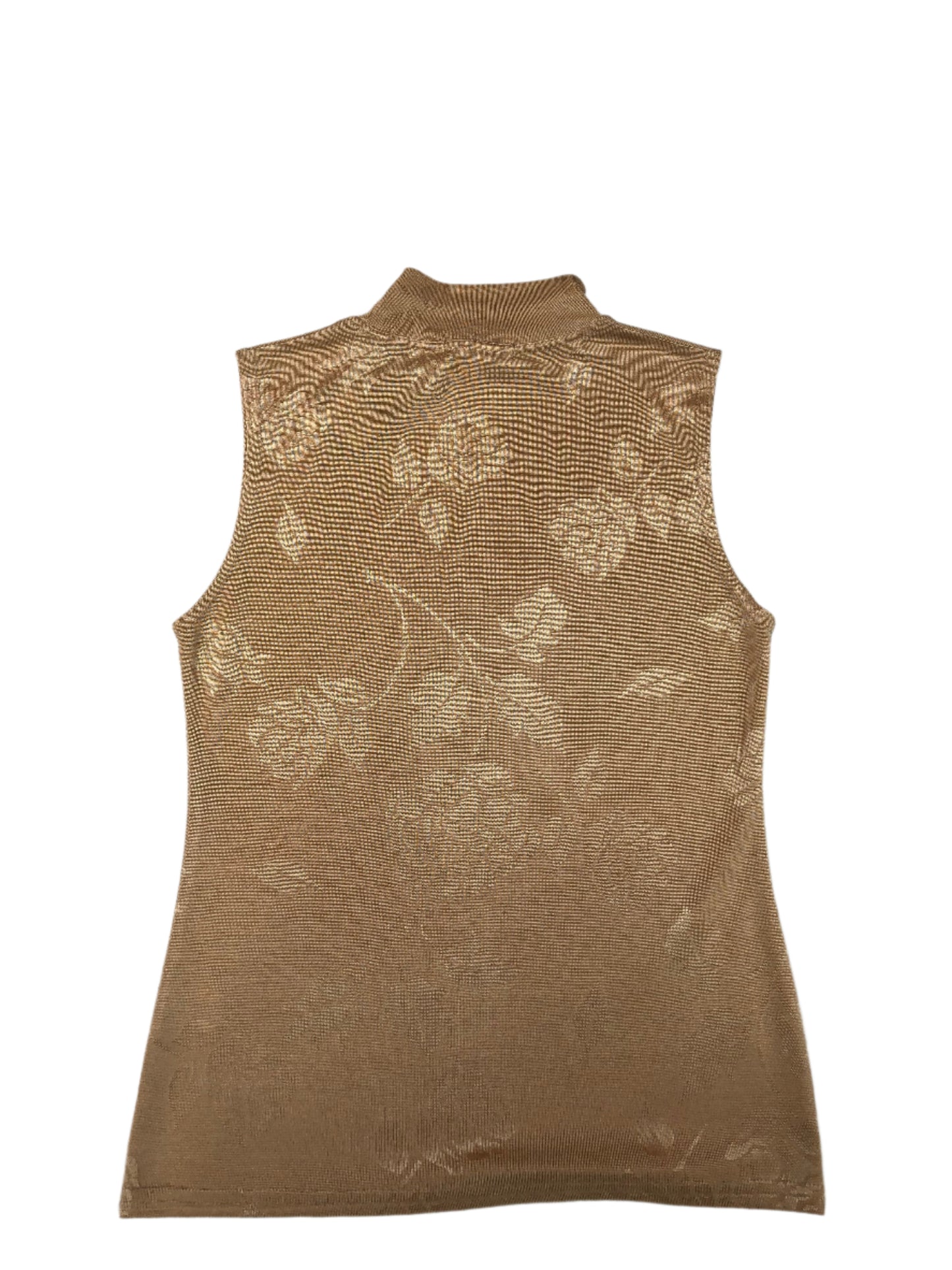 Lopez Collection Sleeveless Metallic Knit Top