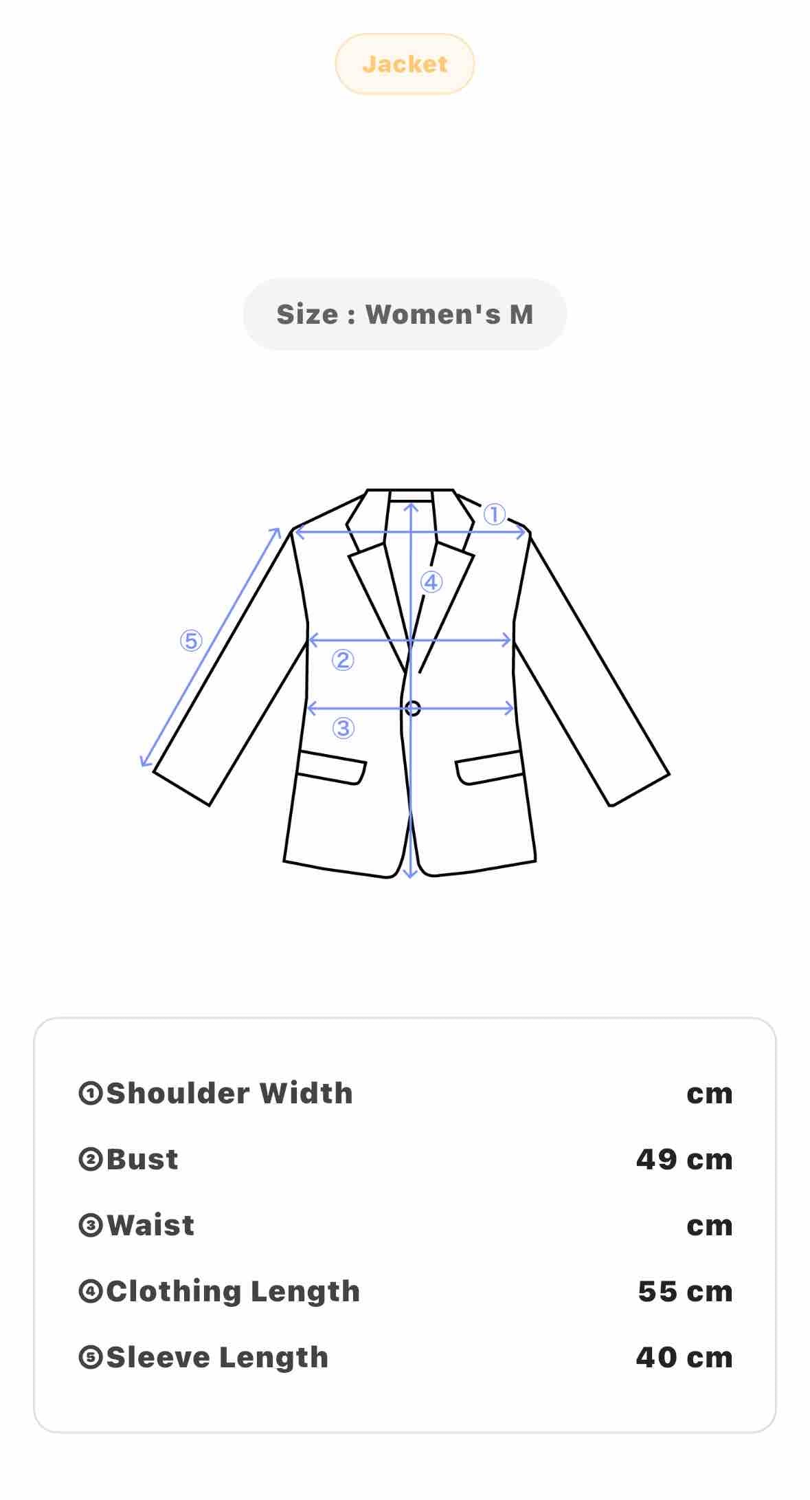 Women's Espirit Pastel Purple Corduroy Jacket