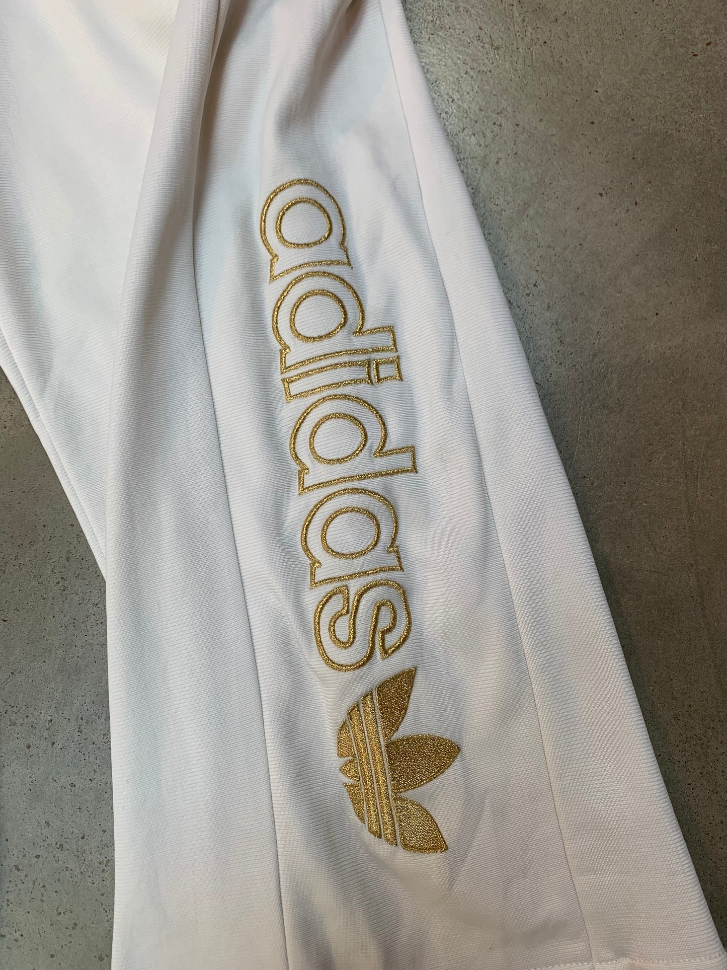 Vintage Adidas White 3/4 Capris