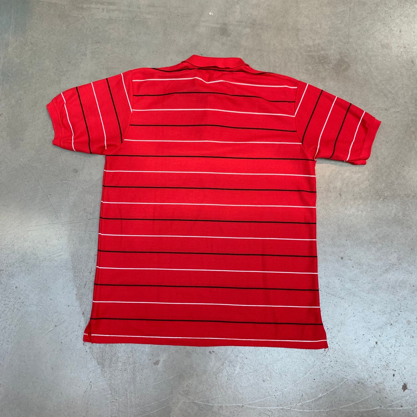 Fred Perry Red Striped Polo Shirt