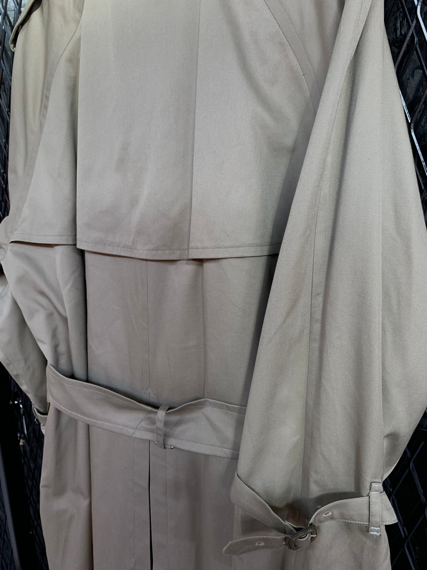 Vintage Burberrys Beige Long Trench Coat