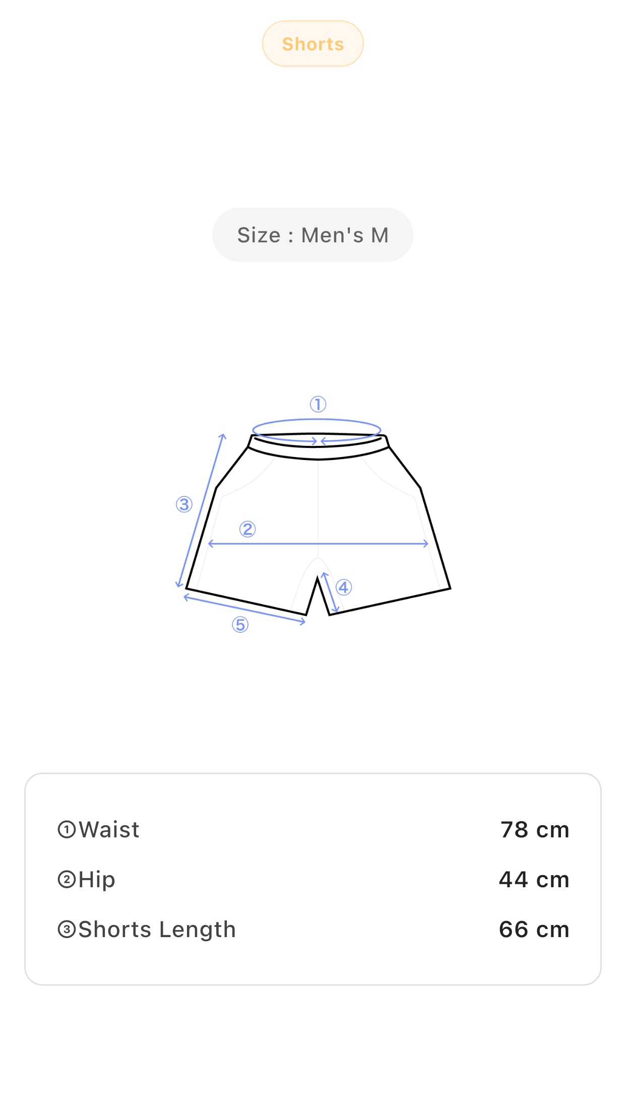 Mens Vintage Max Liu Denim Shorts