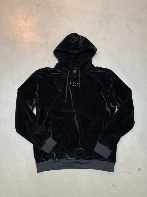 Blvck Paris Black Velvet Men’s Hoodie