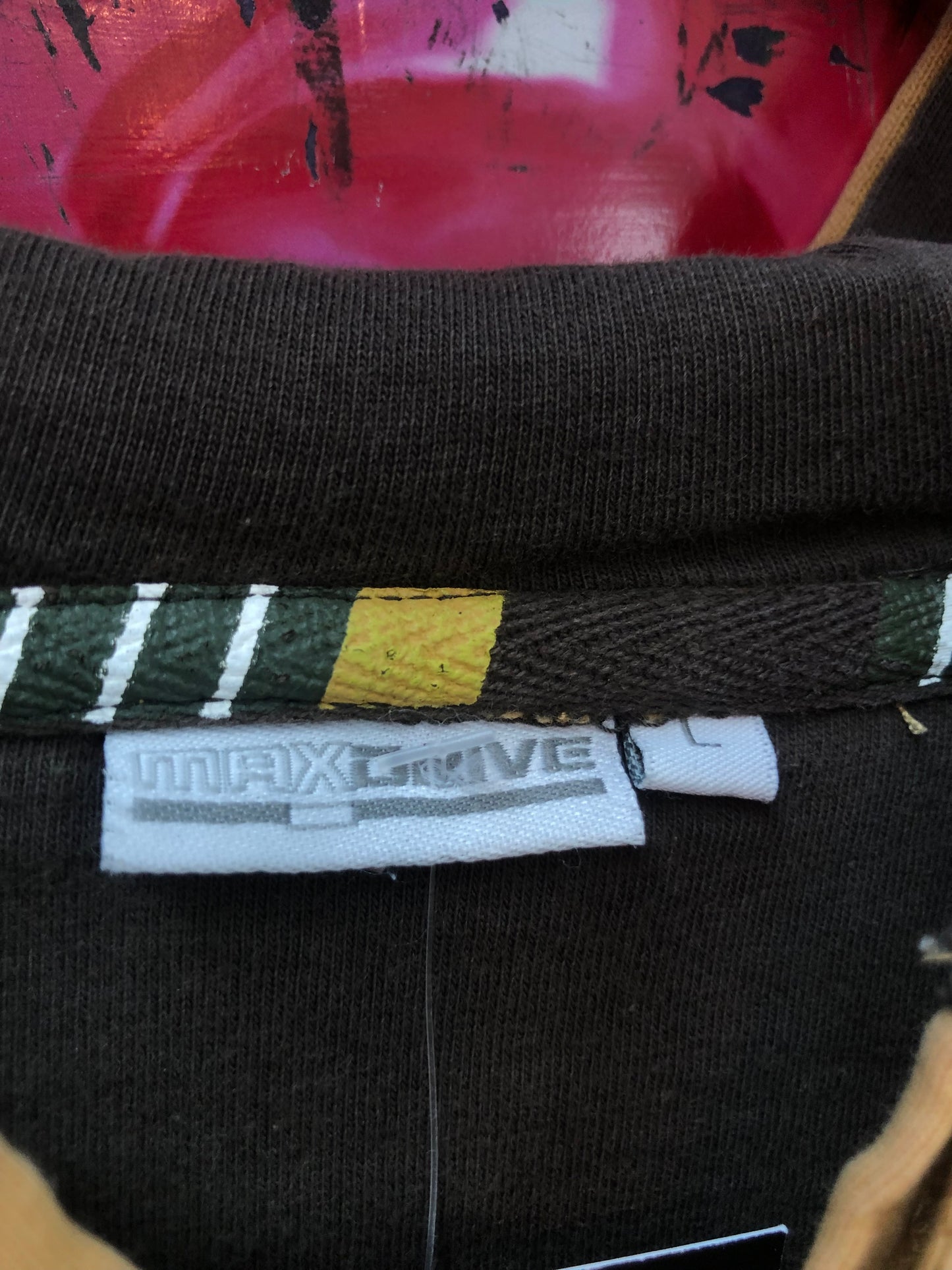 Vintage Mustard Hoodie Sweatshirt