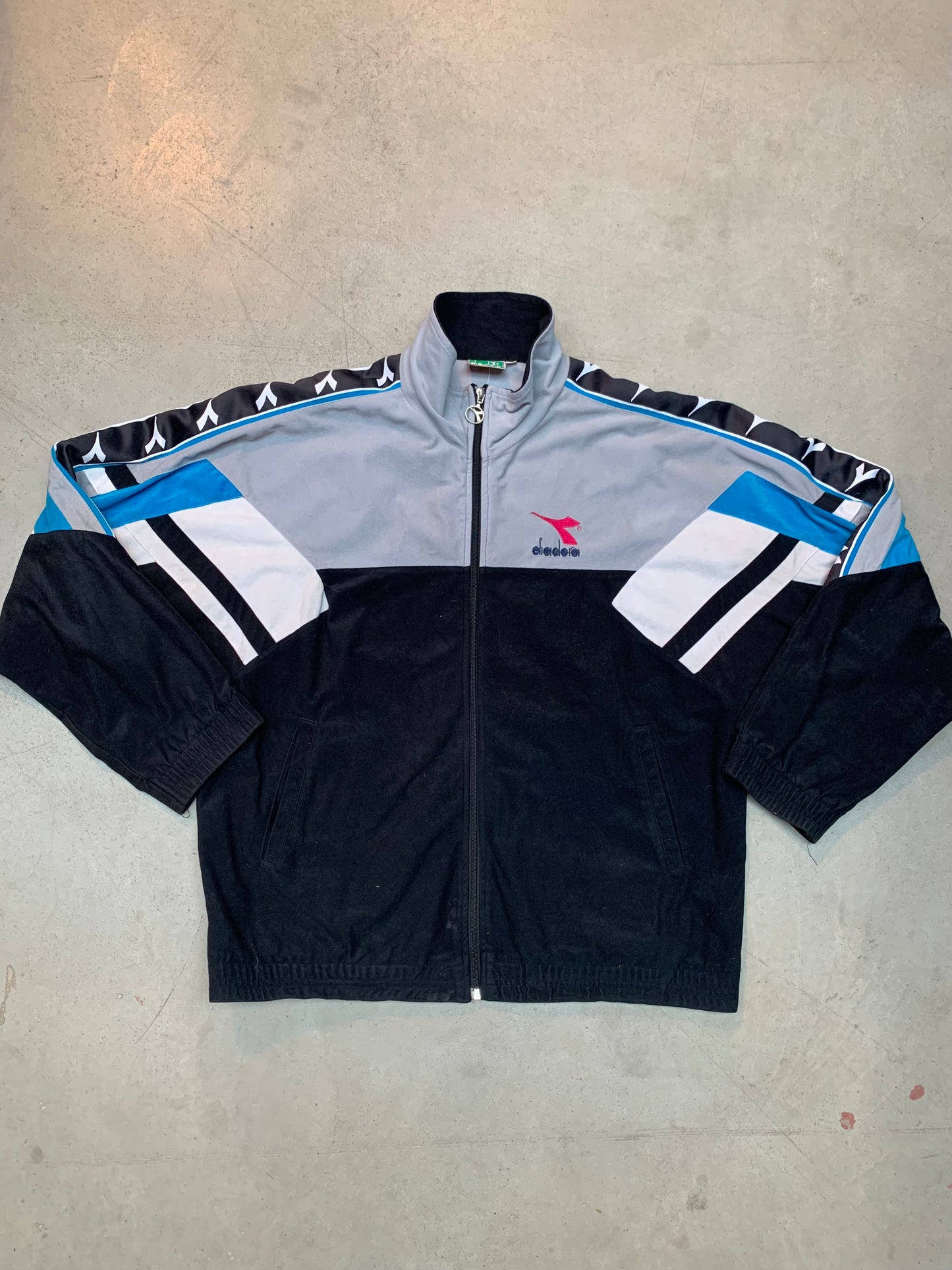 Mens Diadora Retro Track Jacket