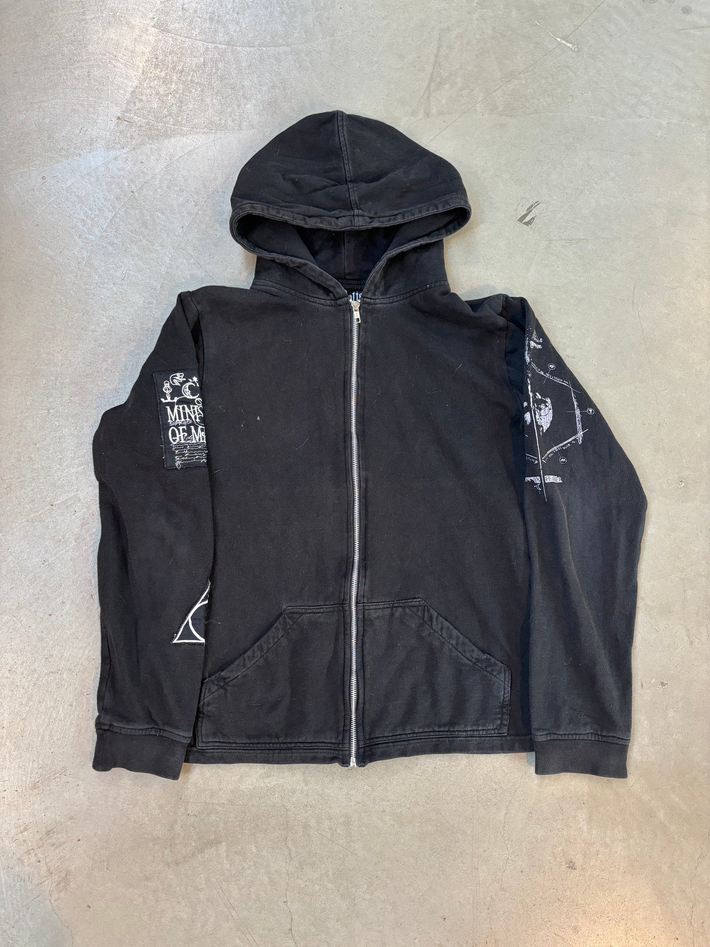 Harry Potter Zip Hoodie Unisex L