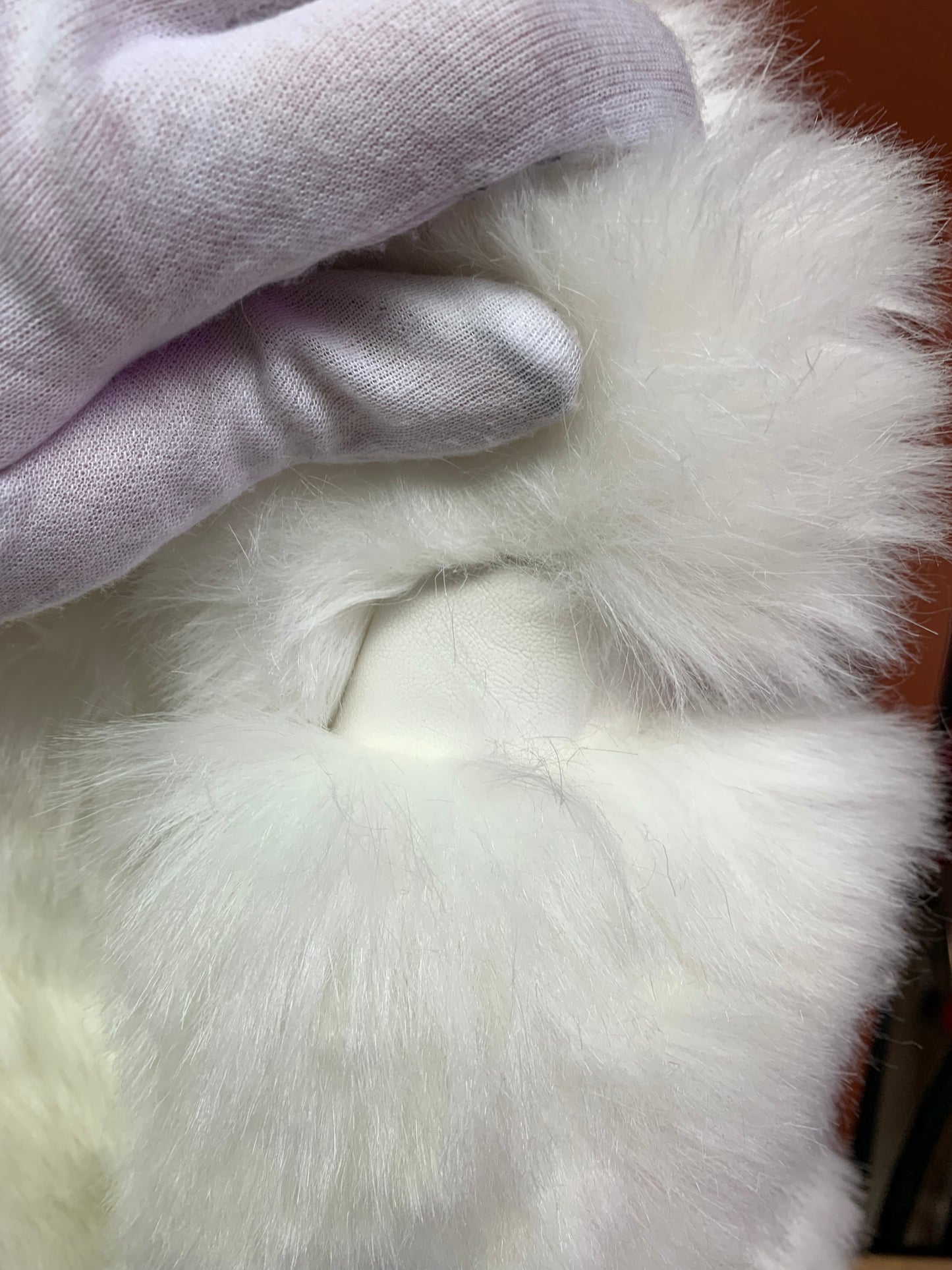 Fashion White Faux Fur Cropped Jacket