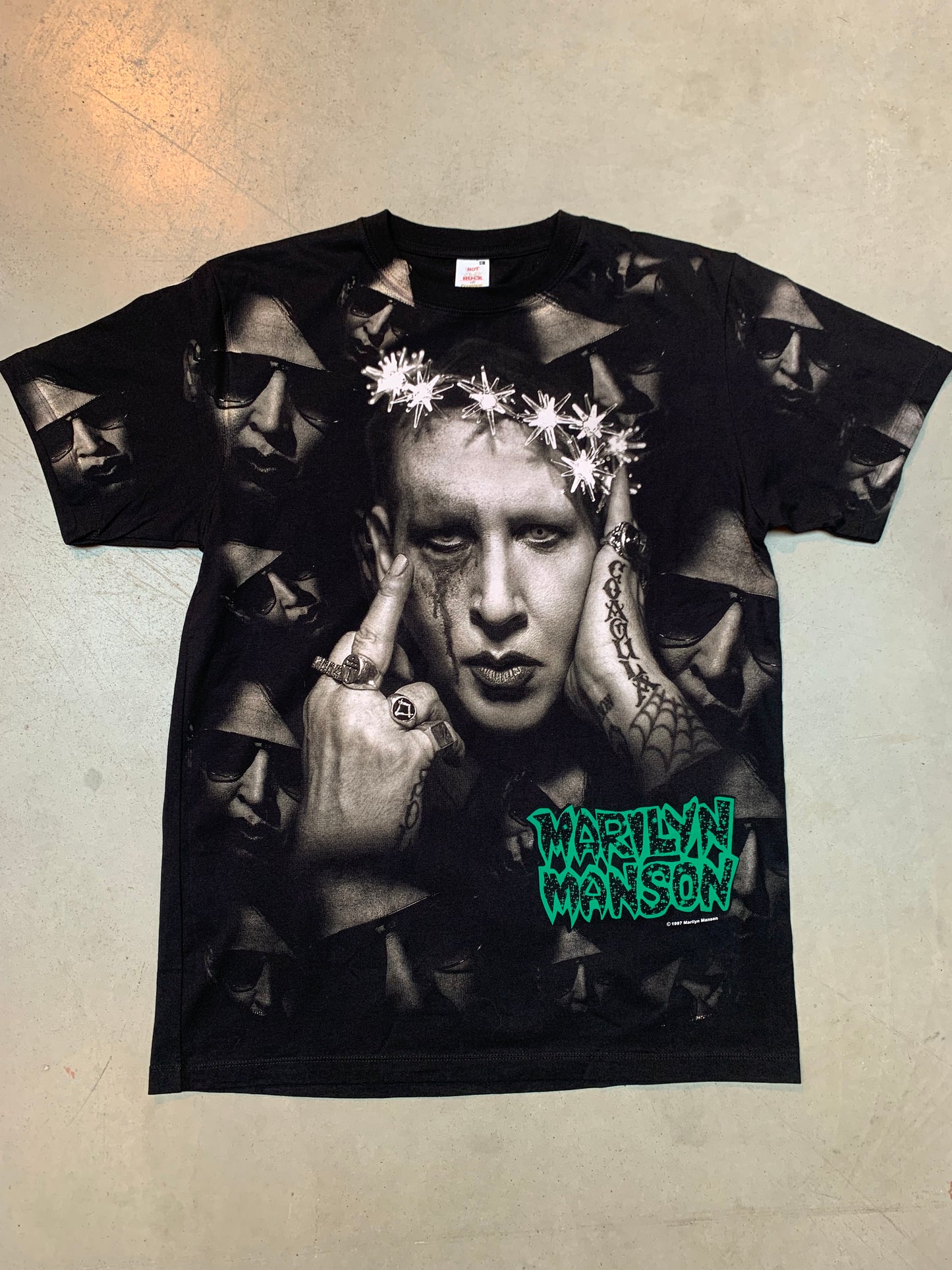 Marilyn Manson All Over Print Graphic T-Shirt